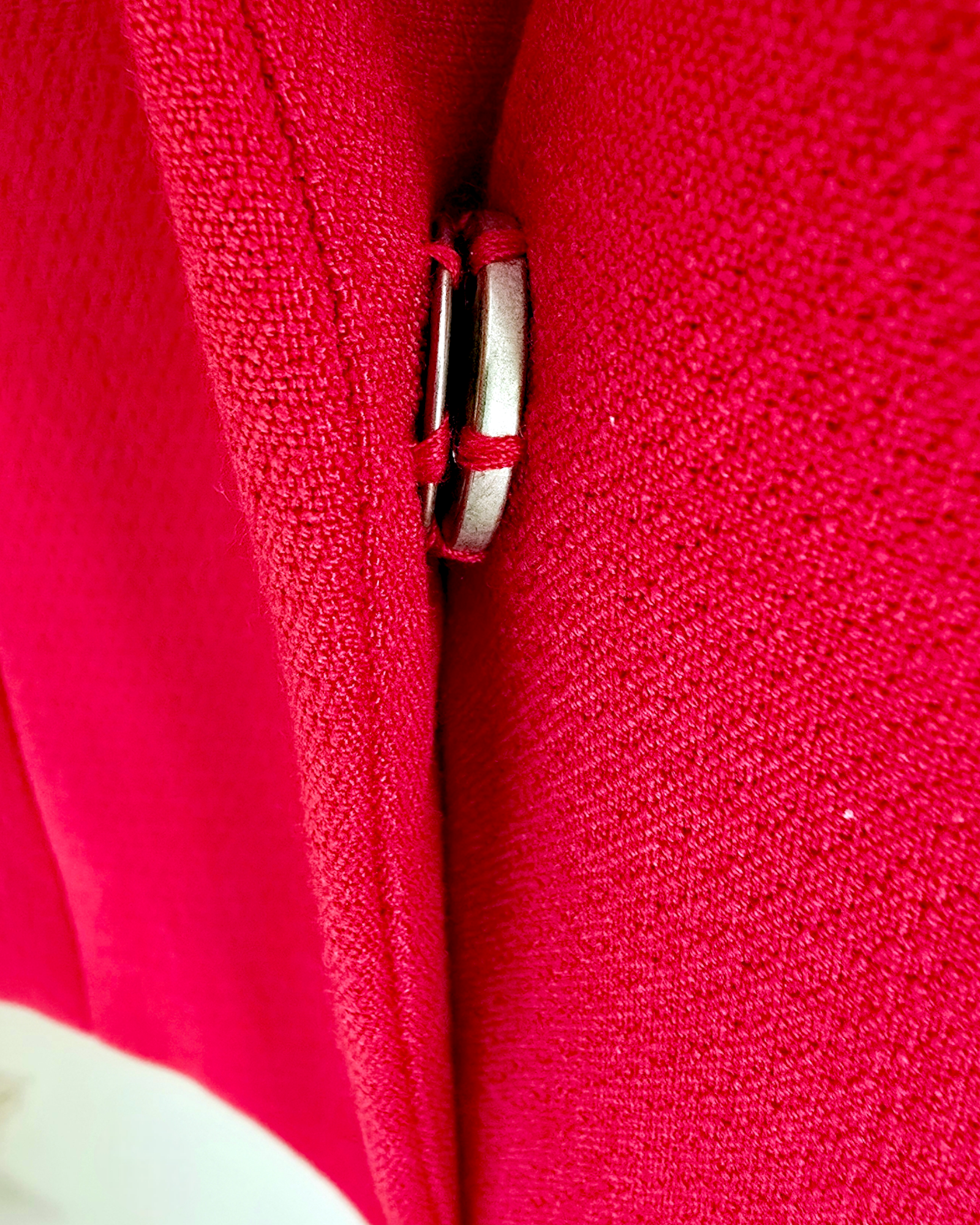 Veste red sans col