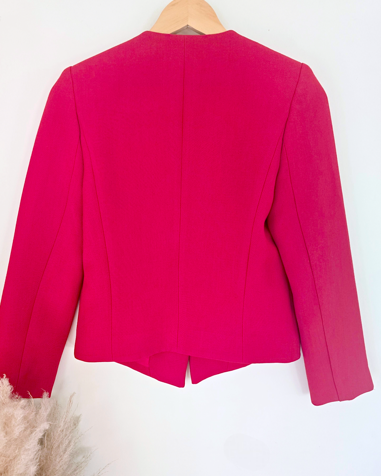 Veste red sans col