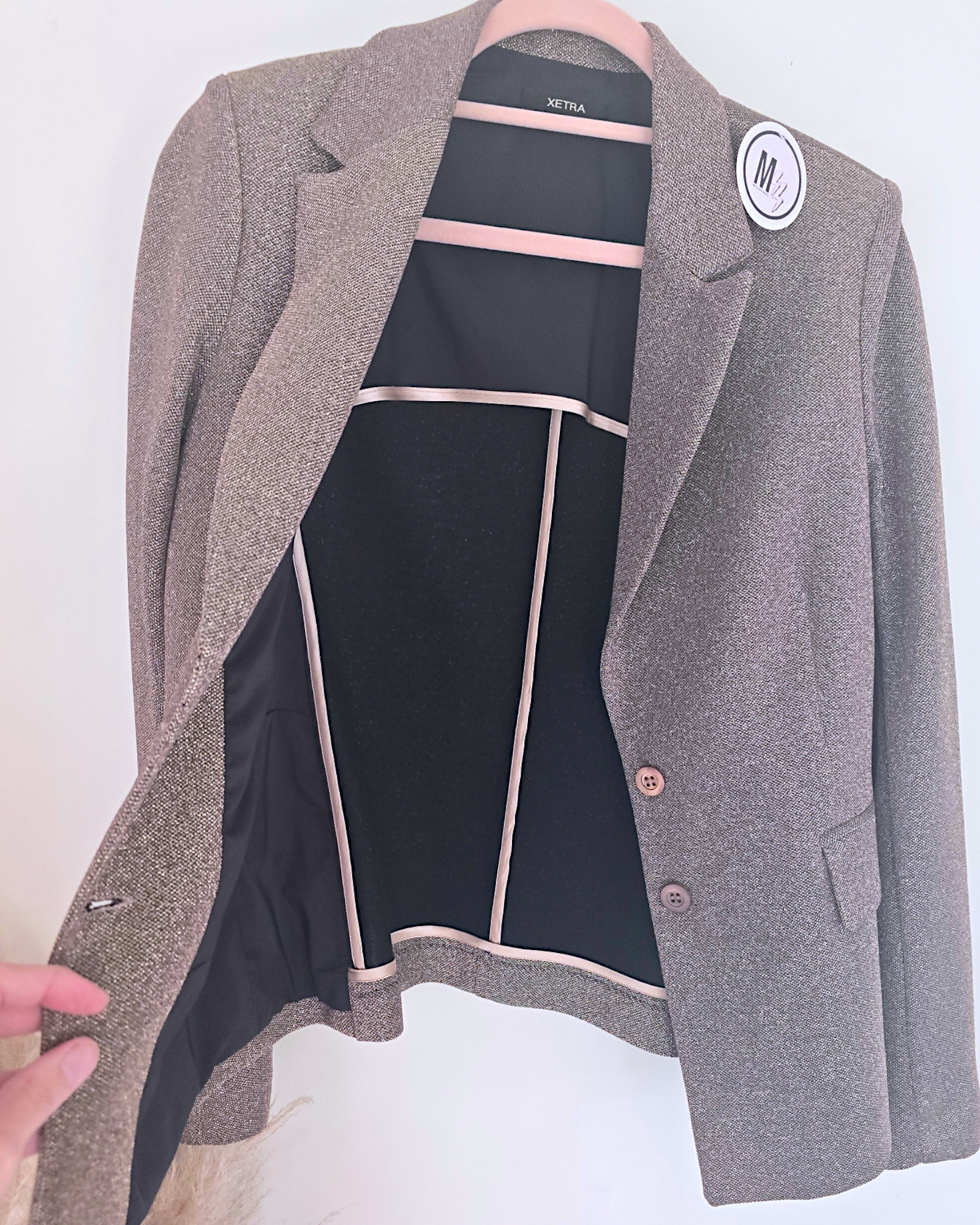 Veste pailletée