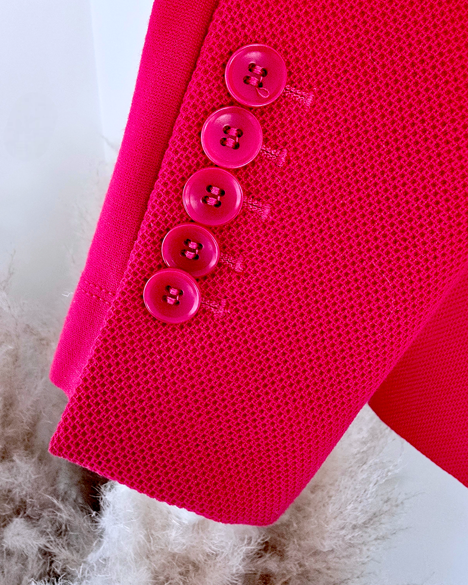 Veste red framboise