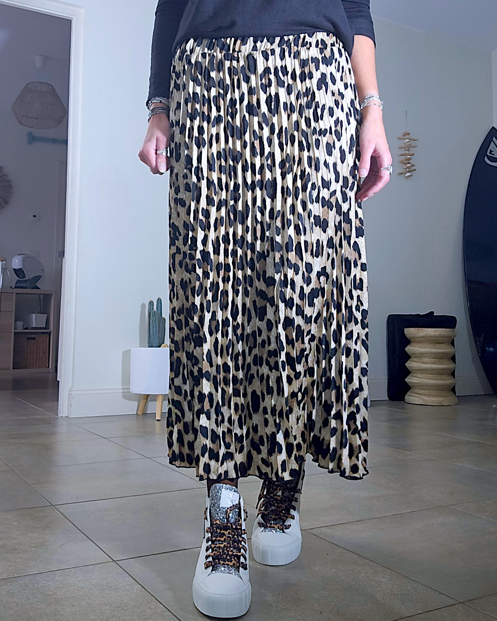 Jupe maxi léo