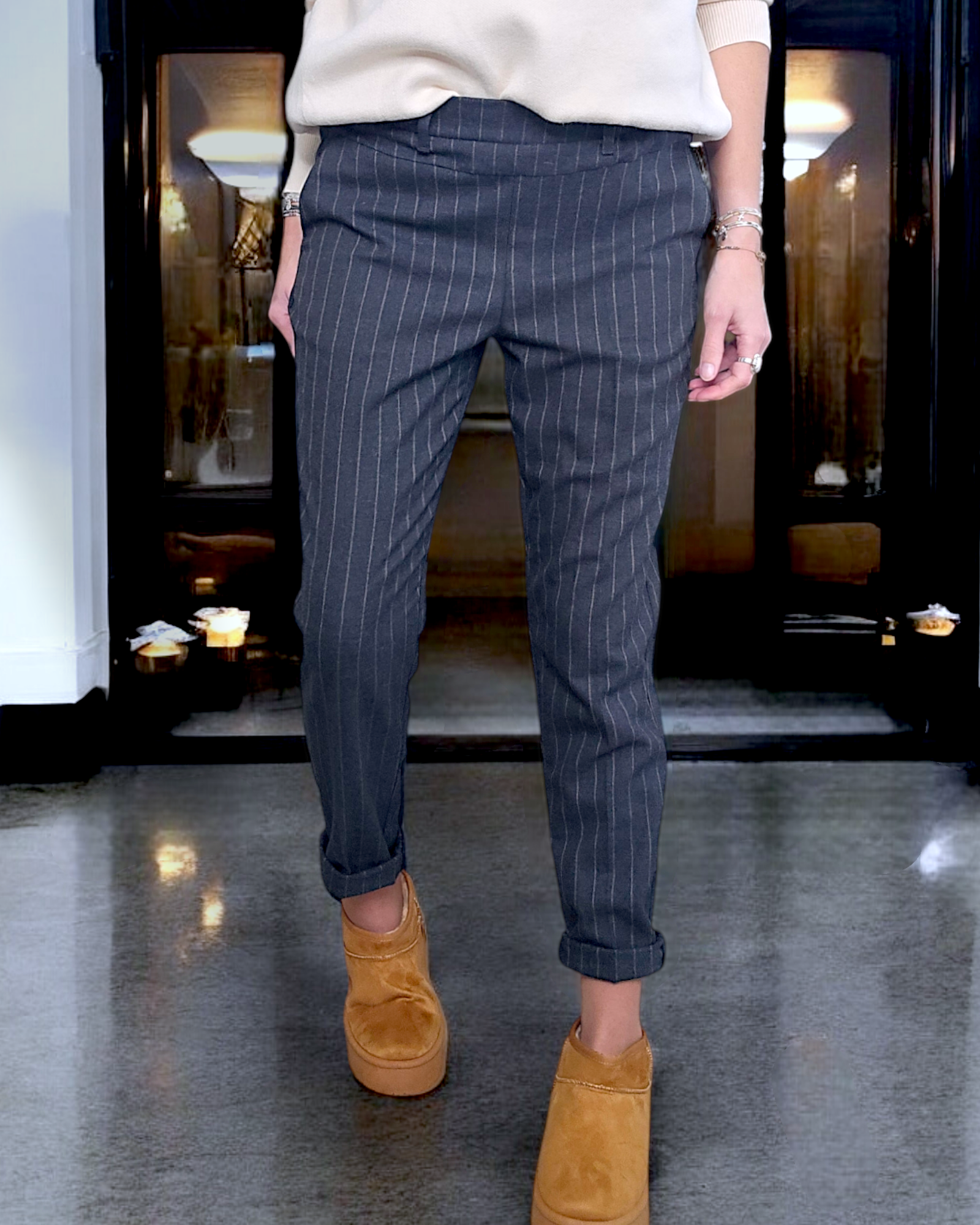 Pantalon jogg chic