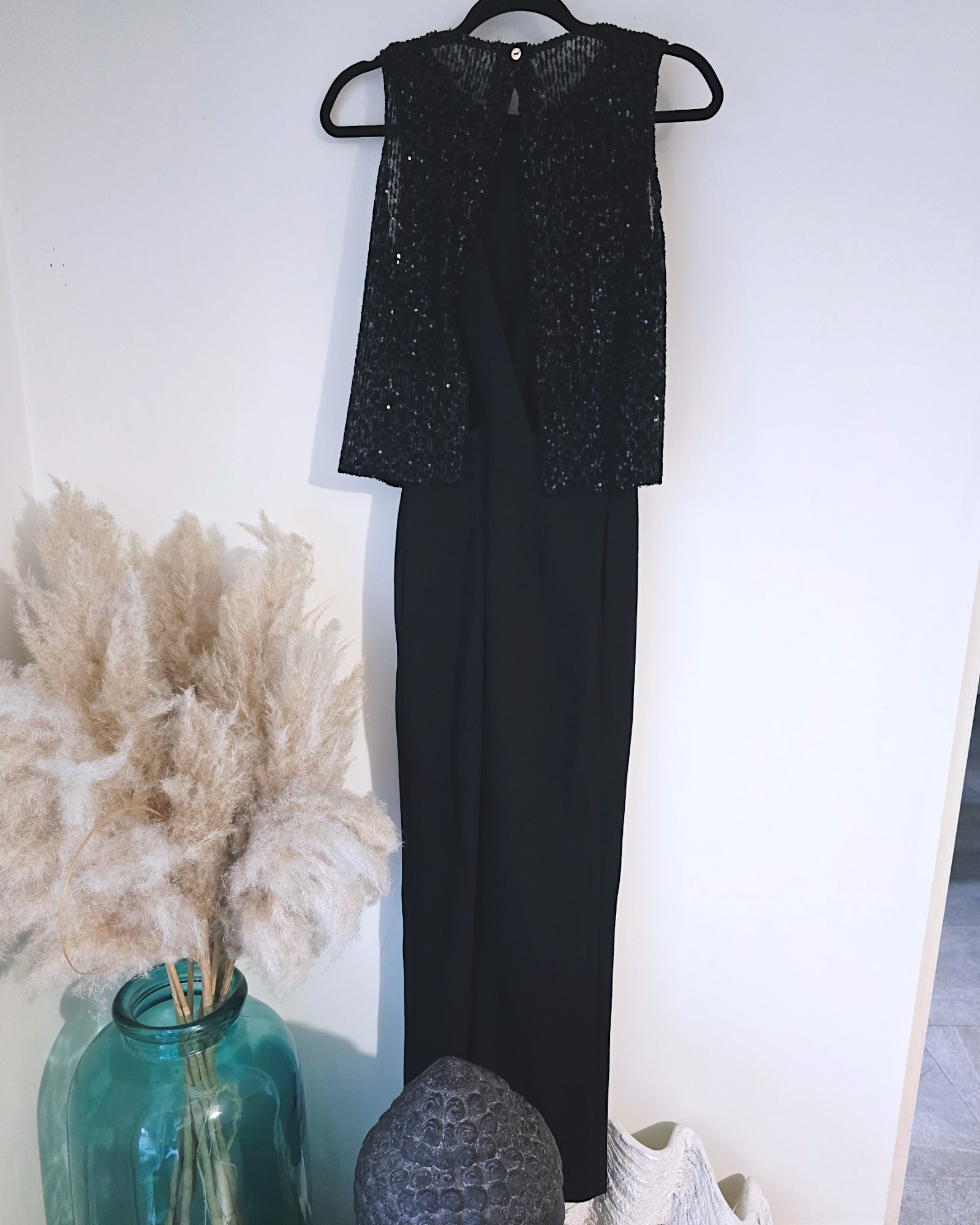 Combinaison noire dos ouvert Made in France - 𝐌𝐚𝐫𝐢𝐧𝐚𝟒𝟒𝐟𝐚𝐦𝐢𝐥𝐲
