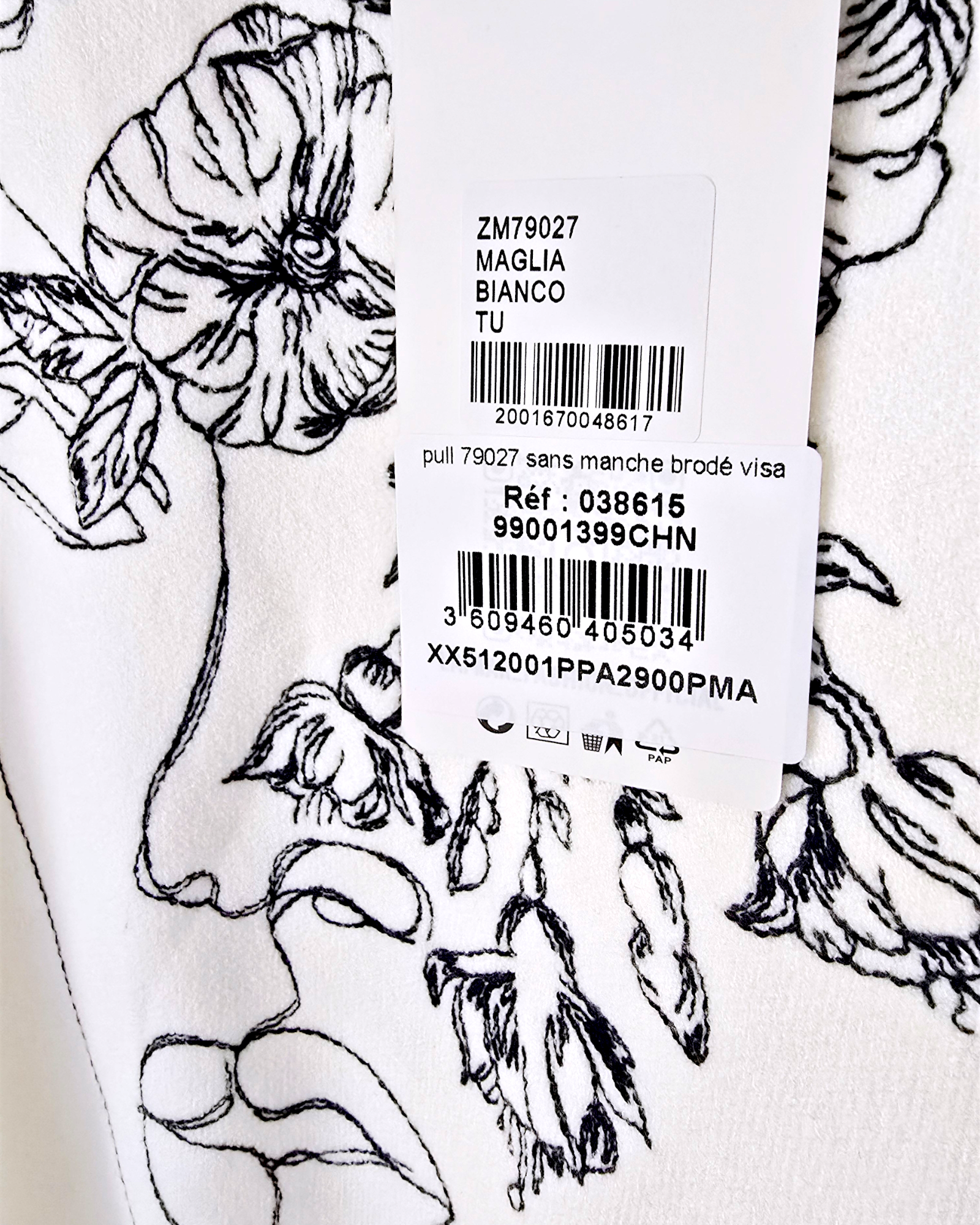 Pull blanc visage - 𝐌𝐚𝐫𝐢𝐧𝐚𝟒𝟒𝐟𝐚𝐦𝐢𝐥𝐲