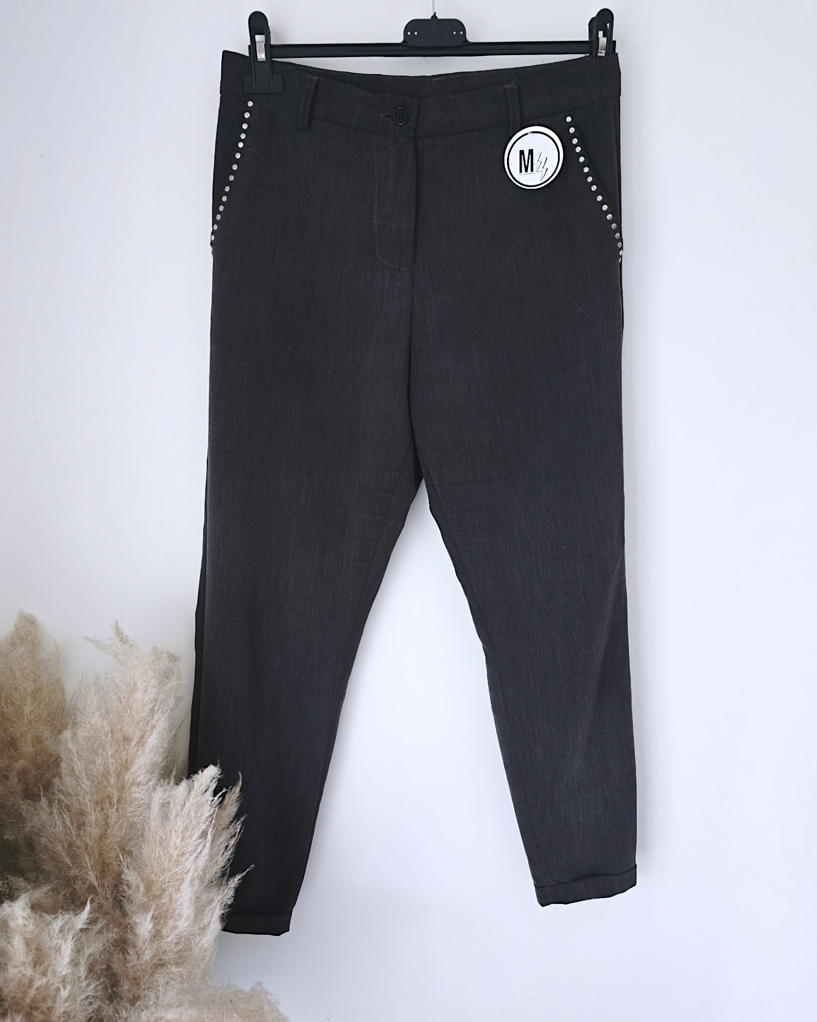 Pantalon chic gris anthracite - 𝐌𝐚𝐫𝐢𝐧𝐚𝟒𝟒𝐟𝐚𝐦𝐢𝐥𝐲