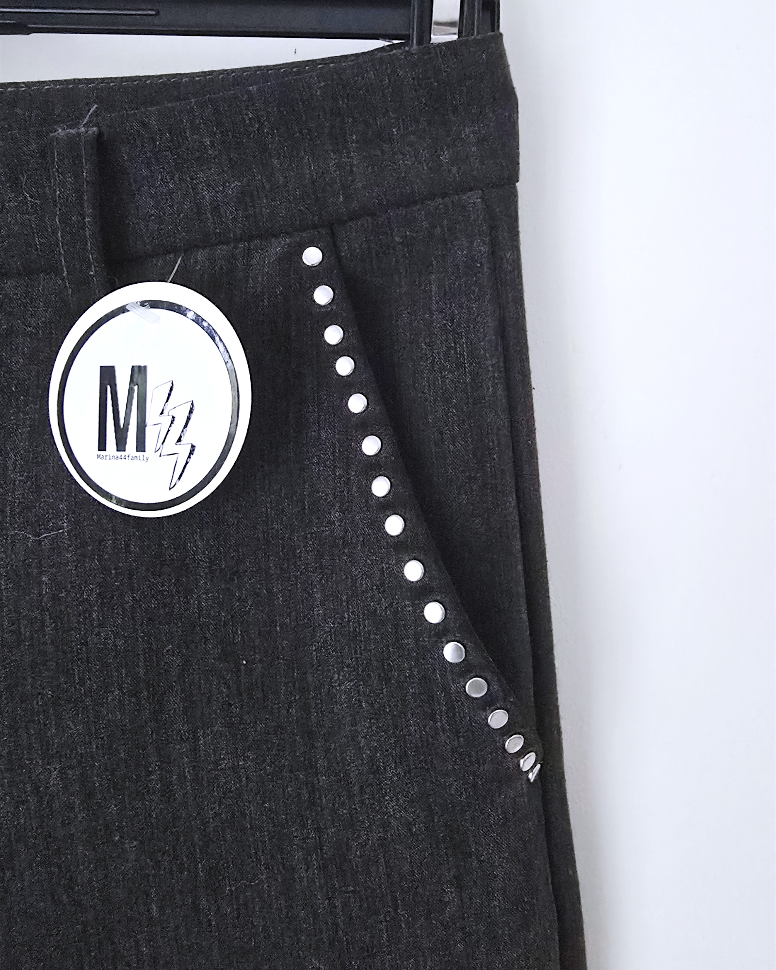 Pantalon chic gris anthracite - 𝐌𝐚𝐫𝐢𝐧𝐚𝟒𝟒𝐟𝐚𝐦𝐢𝐥𝐲