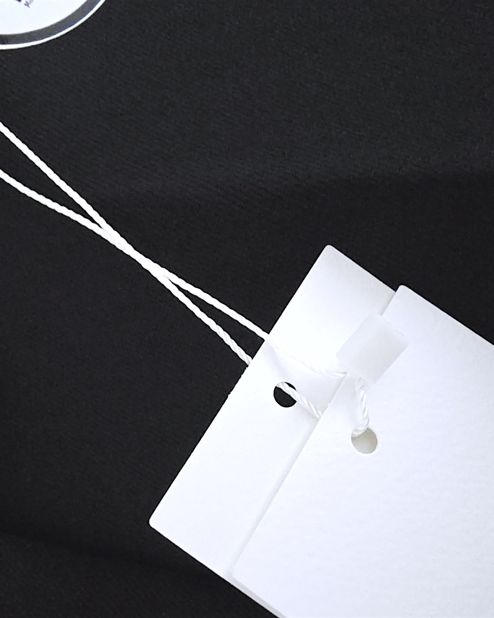 Pantalon noir à jambes larges