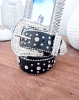 Ceinture noire avec croix - 𝐌𝐚𝐫𝐢𝐧𝐚𝟒𝟒𝐟𝐚𝐦𝐢𝐥𝐲