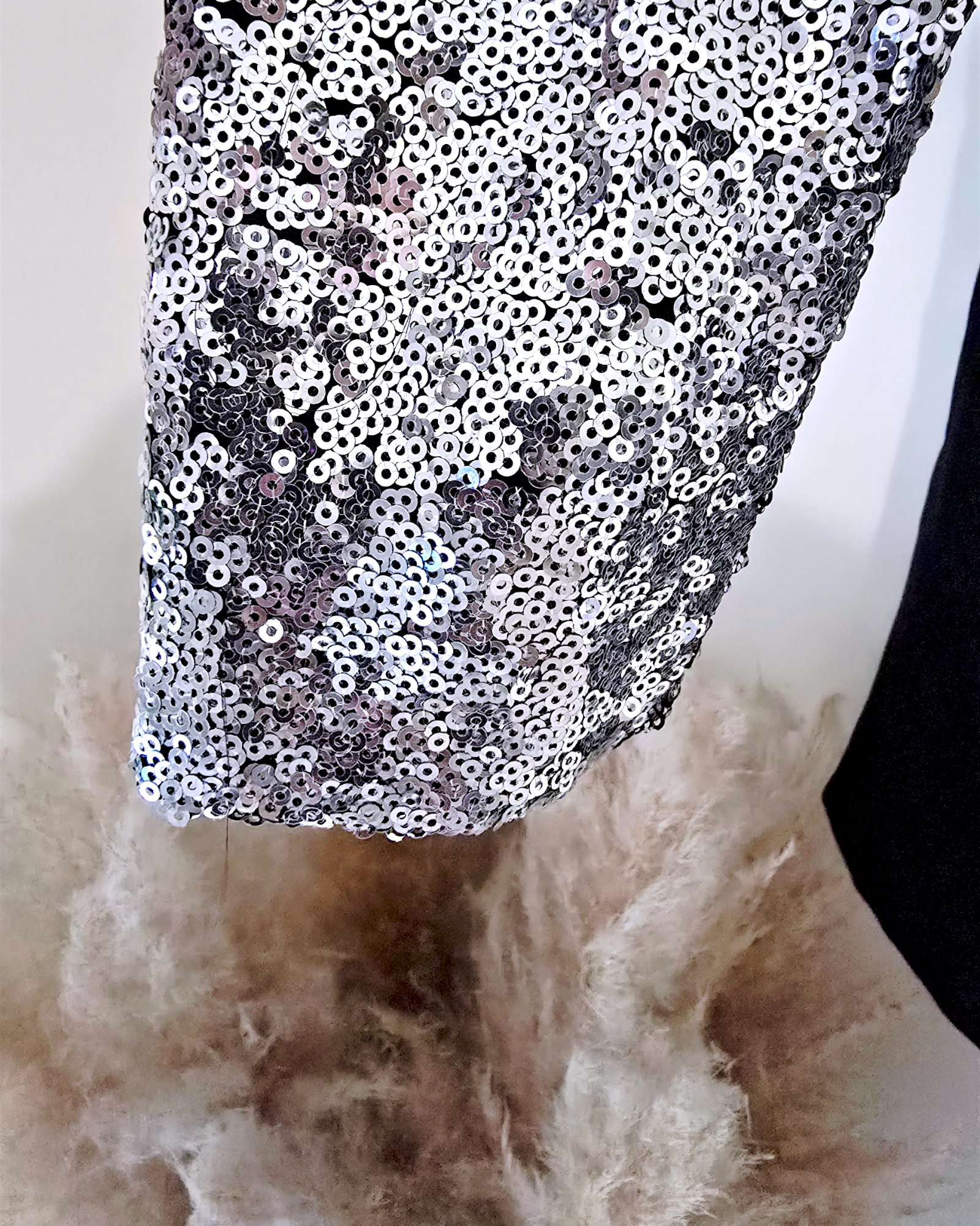 Veste cintrée avec manches en sequins - 𝐌𝐚𝐫𝐢𝐧𝐚𝟒𝟒𝐟𝐚𝐦𝐢𝐥𝐲
