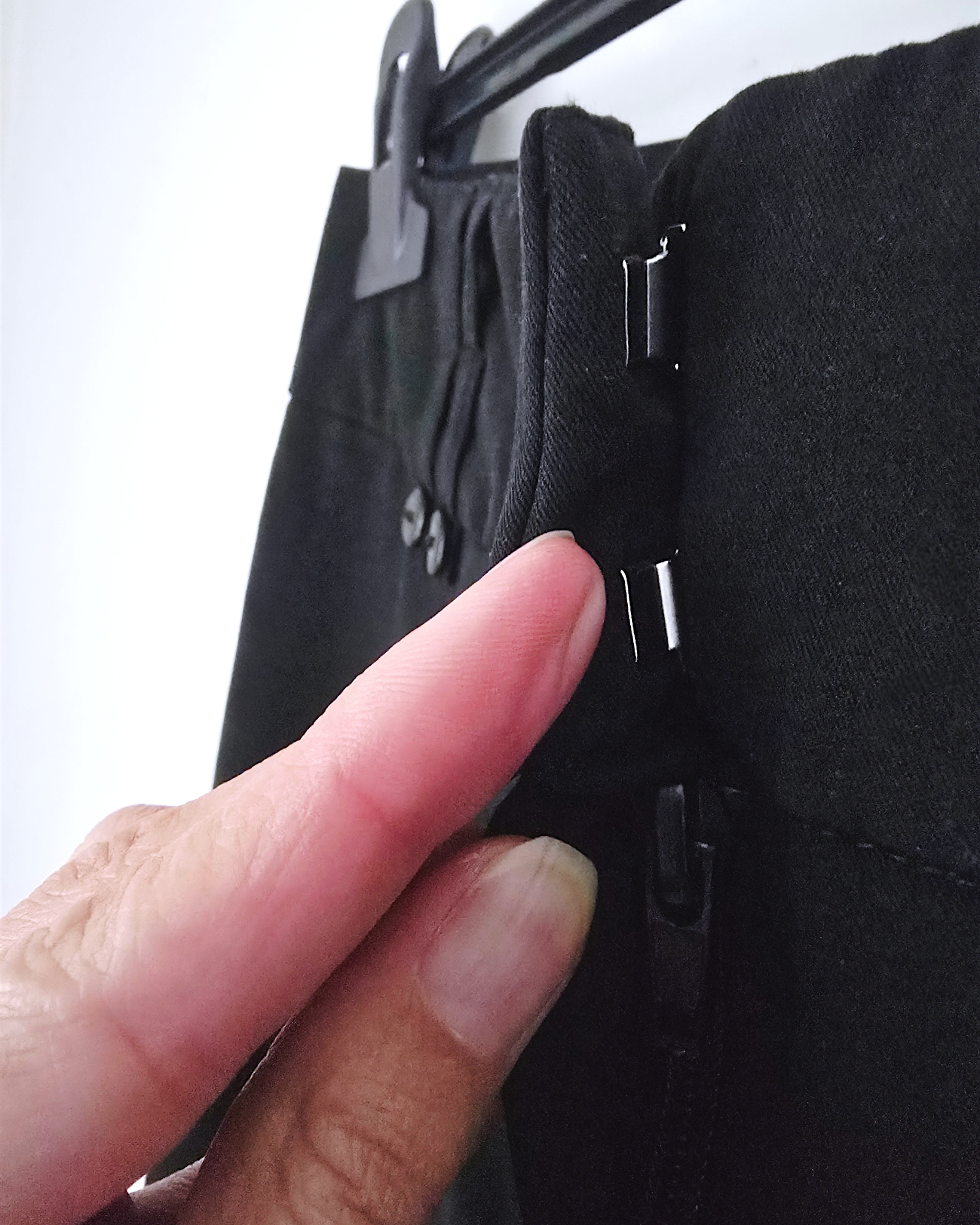 Pantalon chic noir à jambes larges