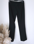 Pantalon chic noir à jambes larges