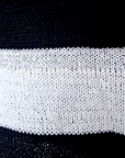 Pull marin noir et blanc