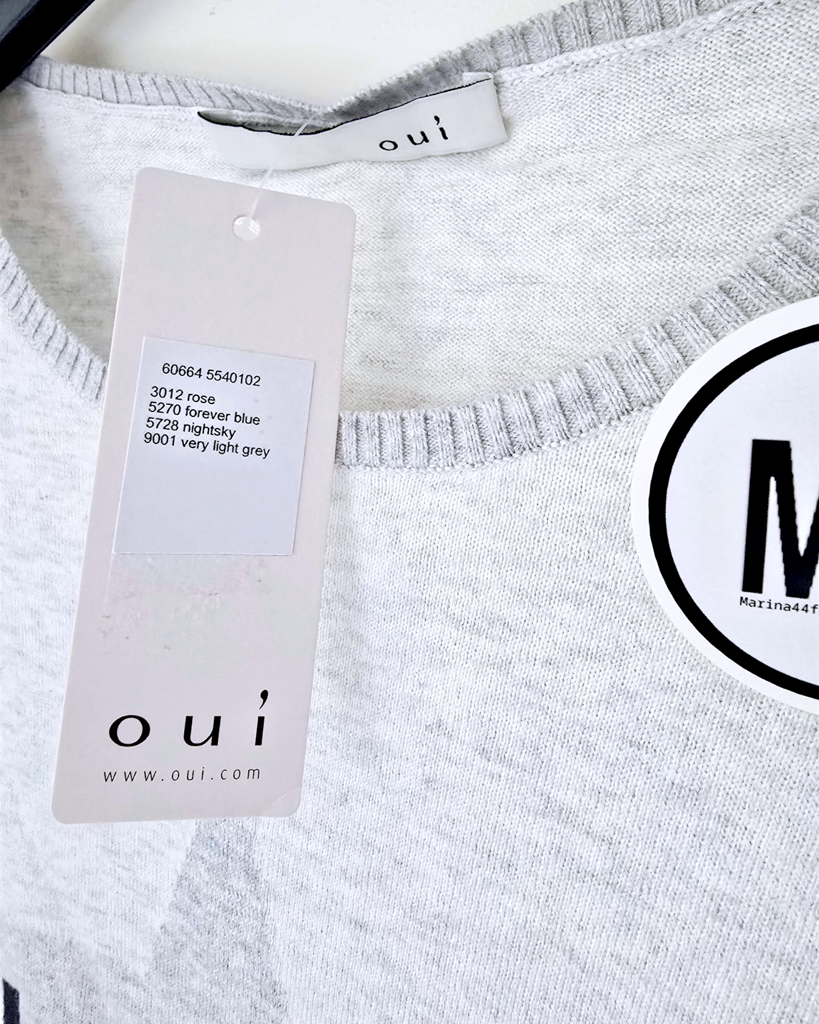 Pull à inscriptions - 𝐌𝐚𝐫𝐢𝐧𝐚𝟒𝟒𝐟𝐚𝐦𝐢𝐥𝐲