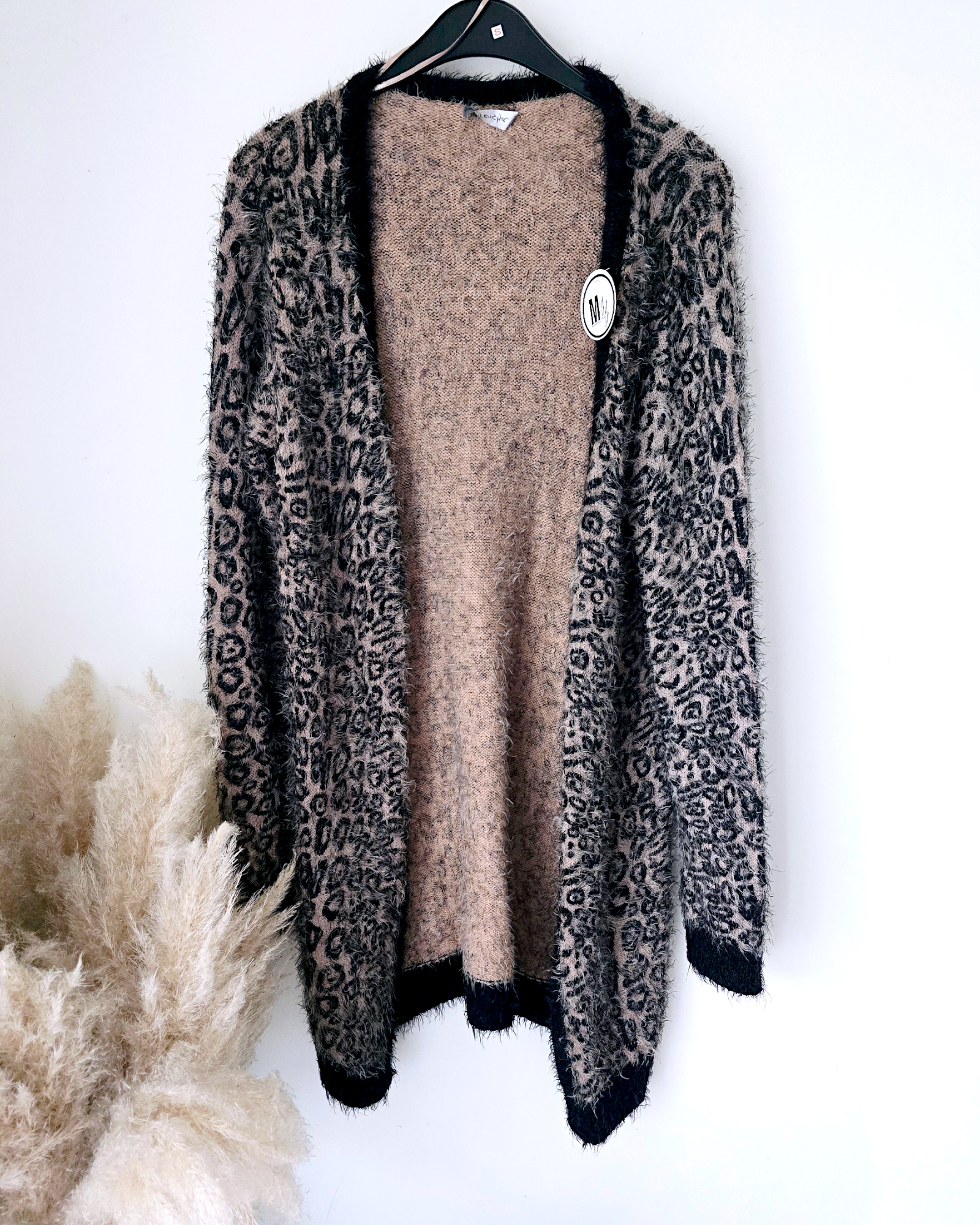 Gilet pilou à imprimé léopard