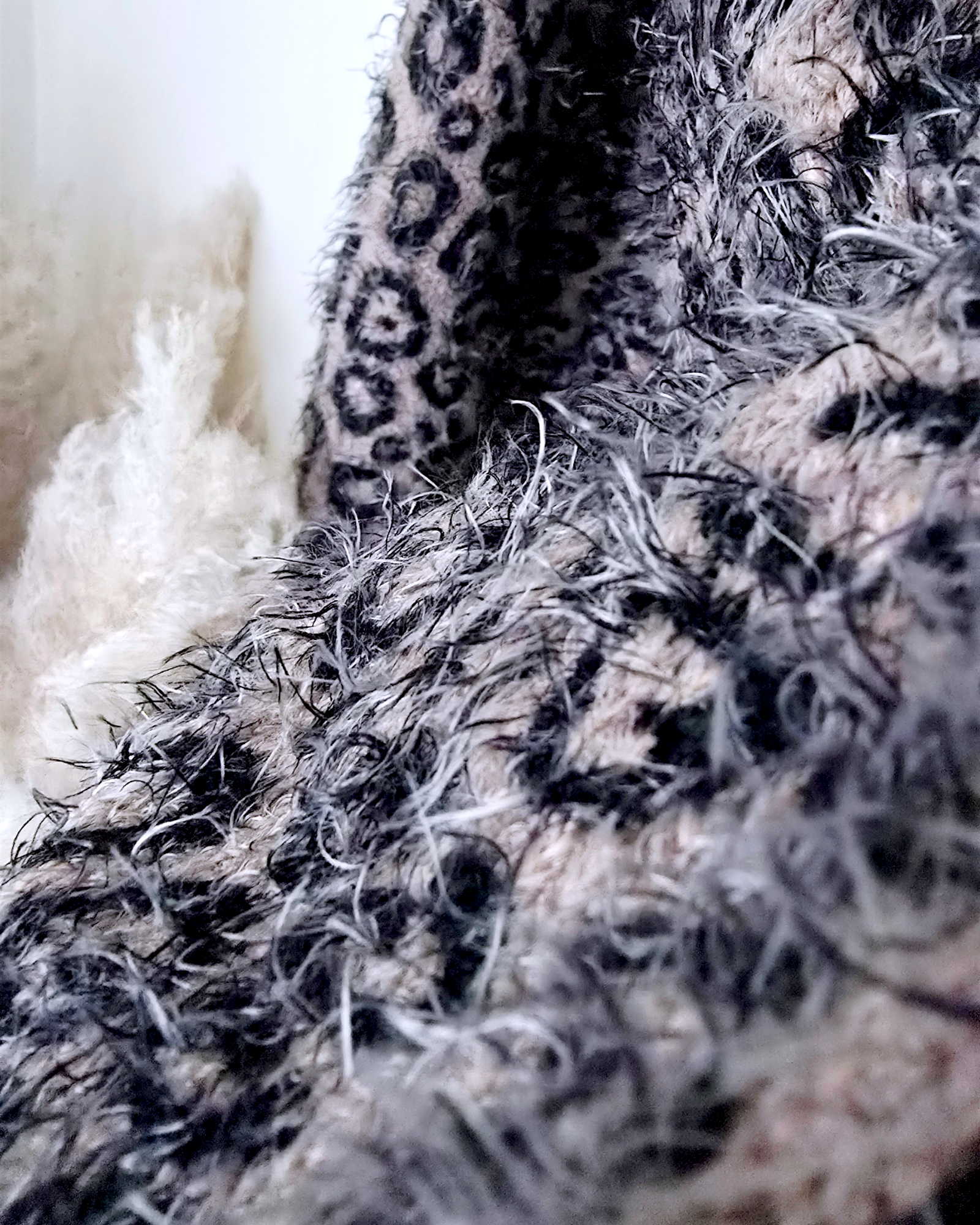 Gilet pilou à imprimé léopard