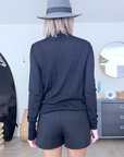 Pull bouche bicolore