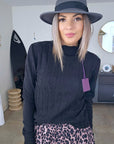 Pull col cheminé