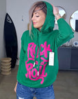 Pull maille à capuche