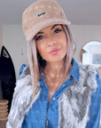 Casquette bouclette