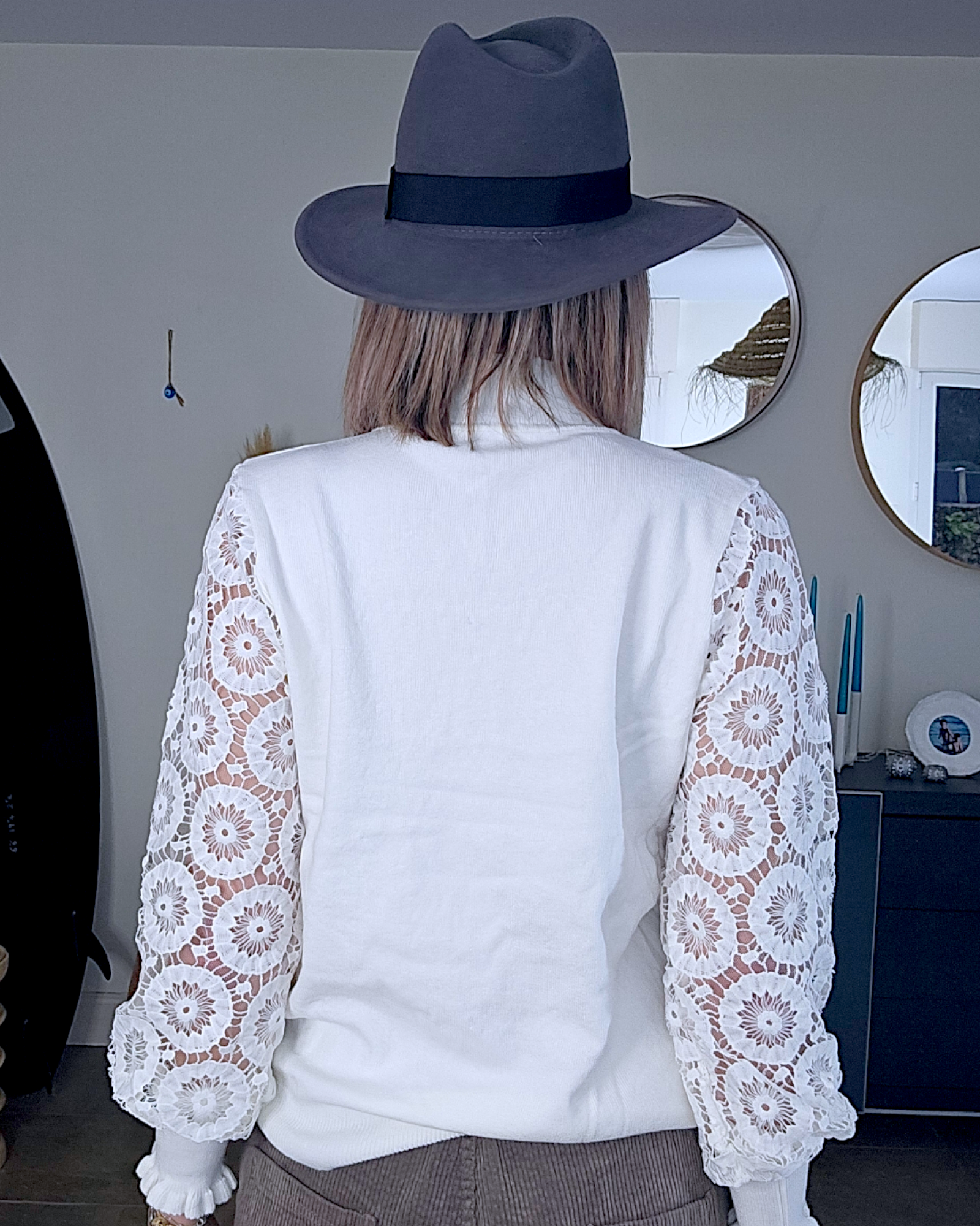 Pull chic col cheminé