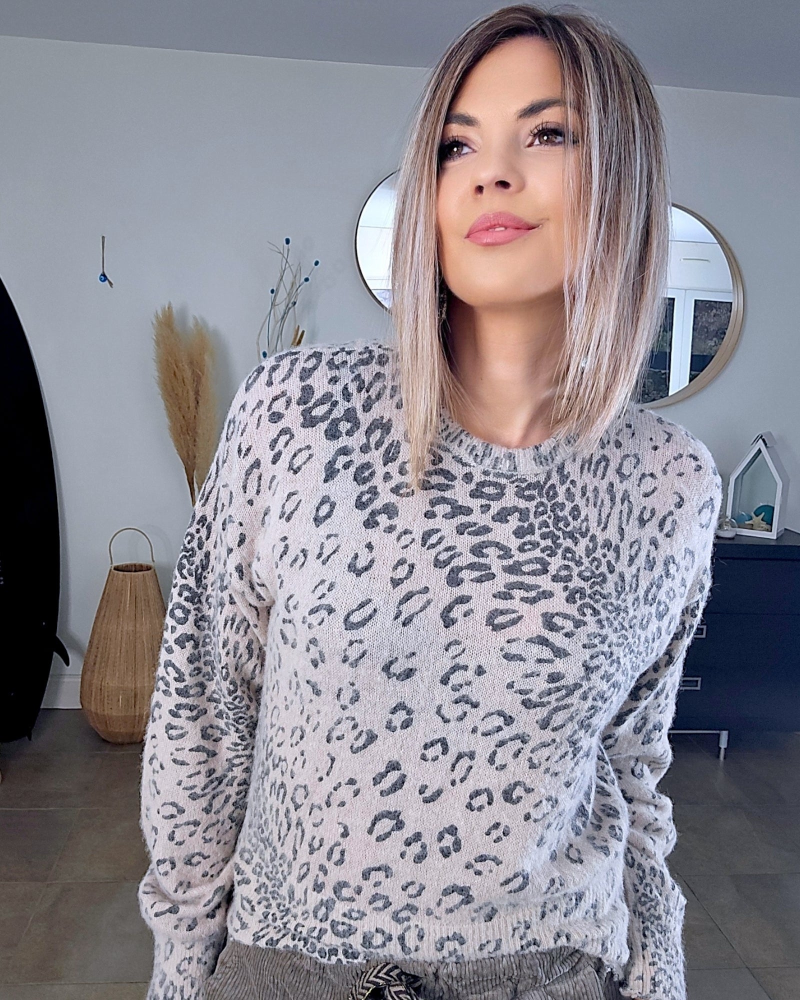 Pull alpaga léo