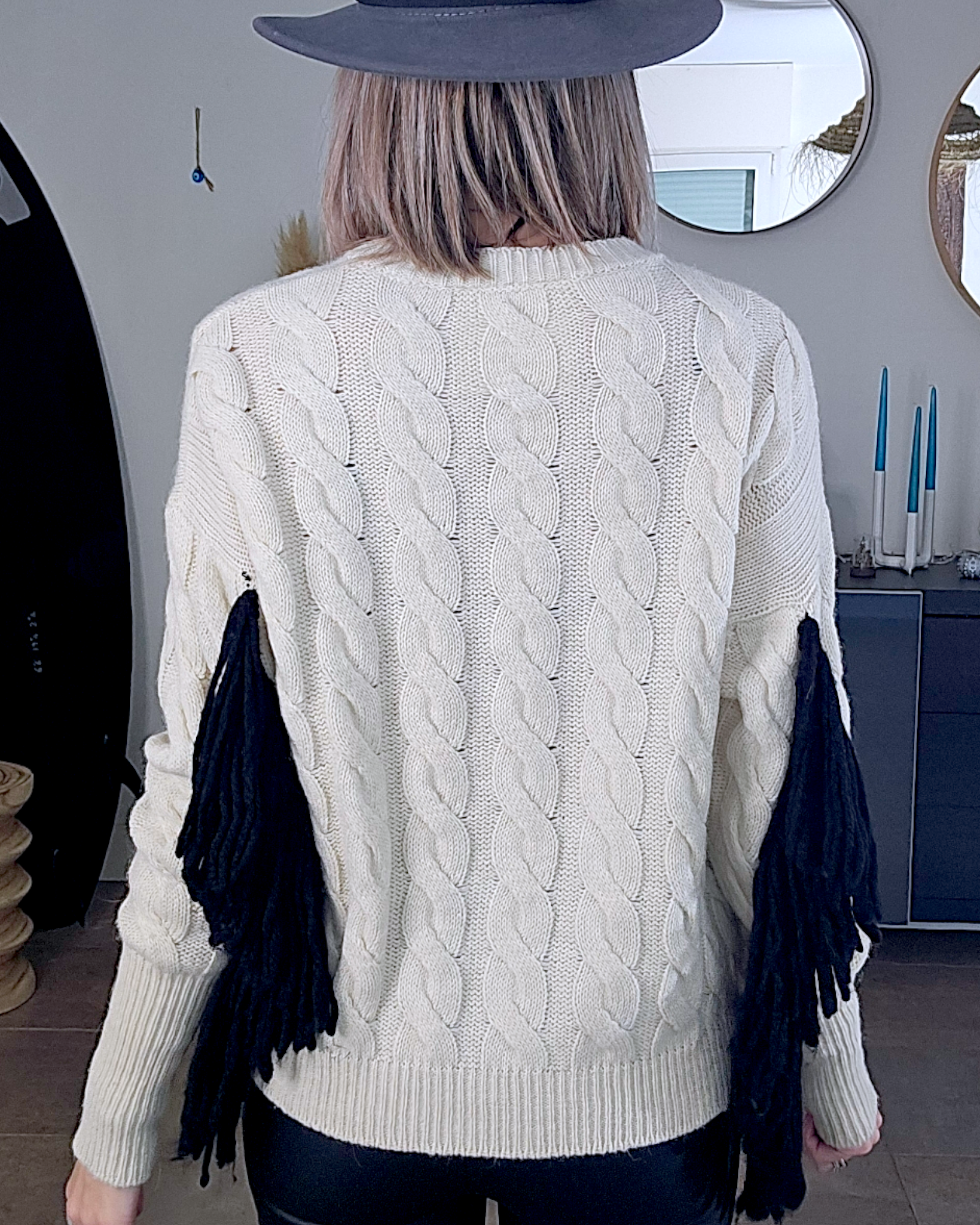 Pull à franges