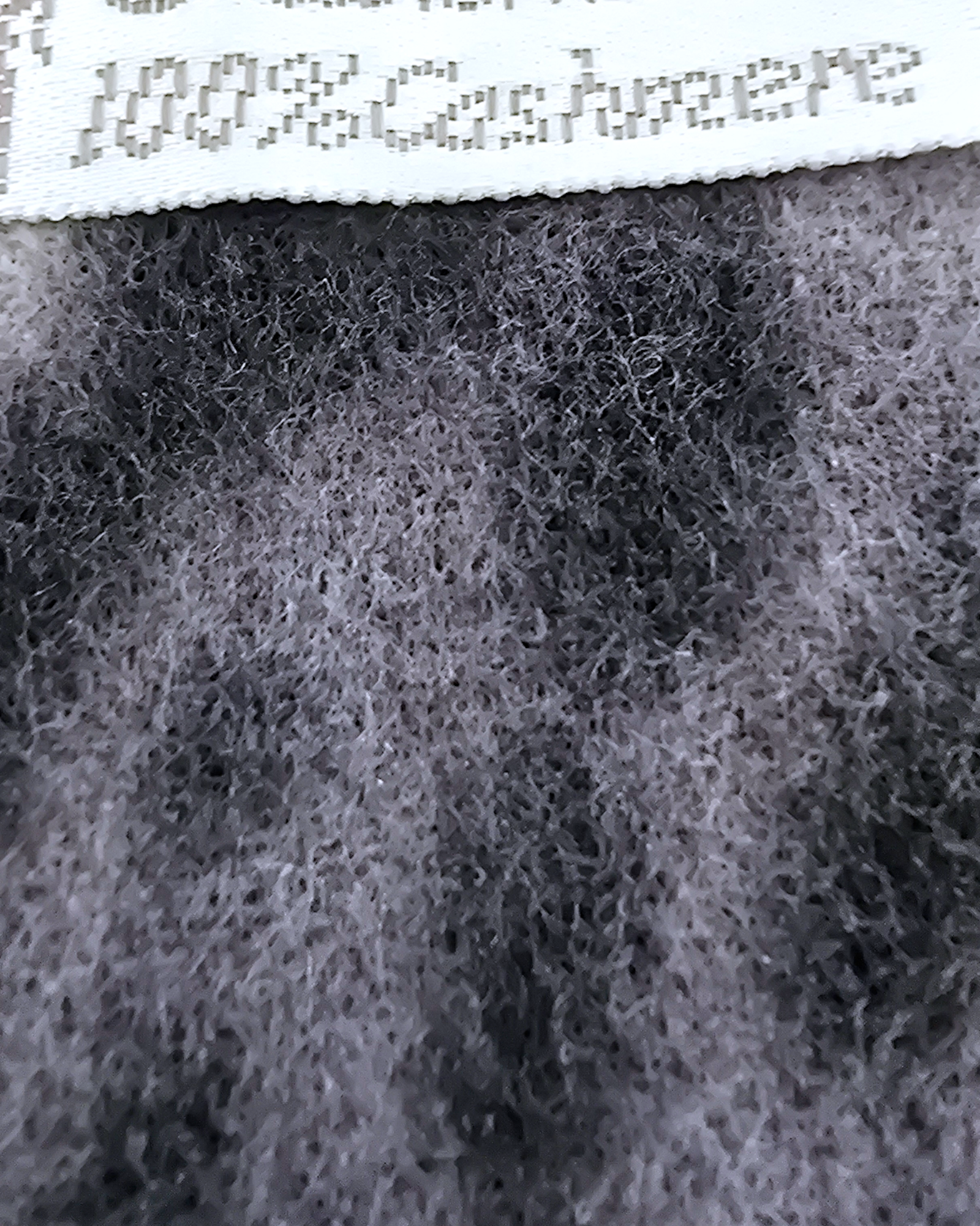 Écharpe cachemire léo gris