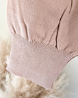 Jogg en maille beige