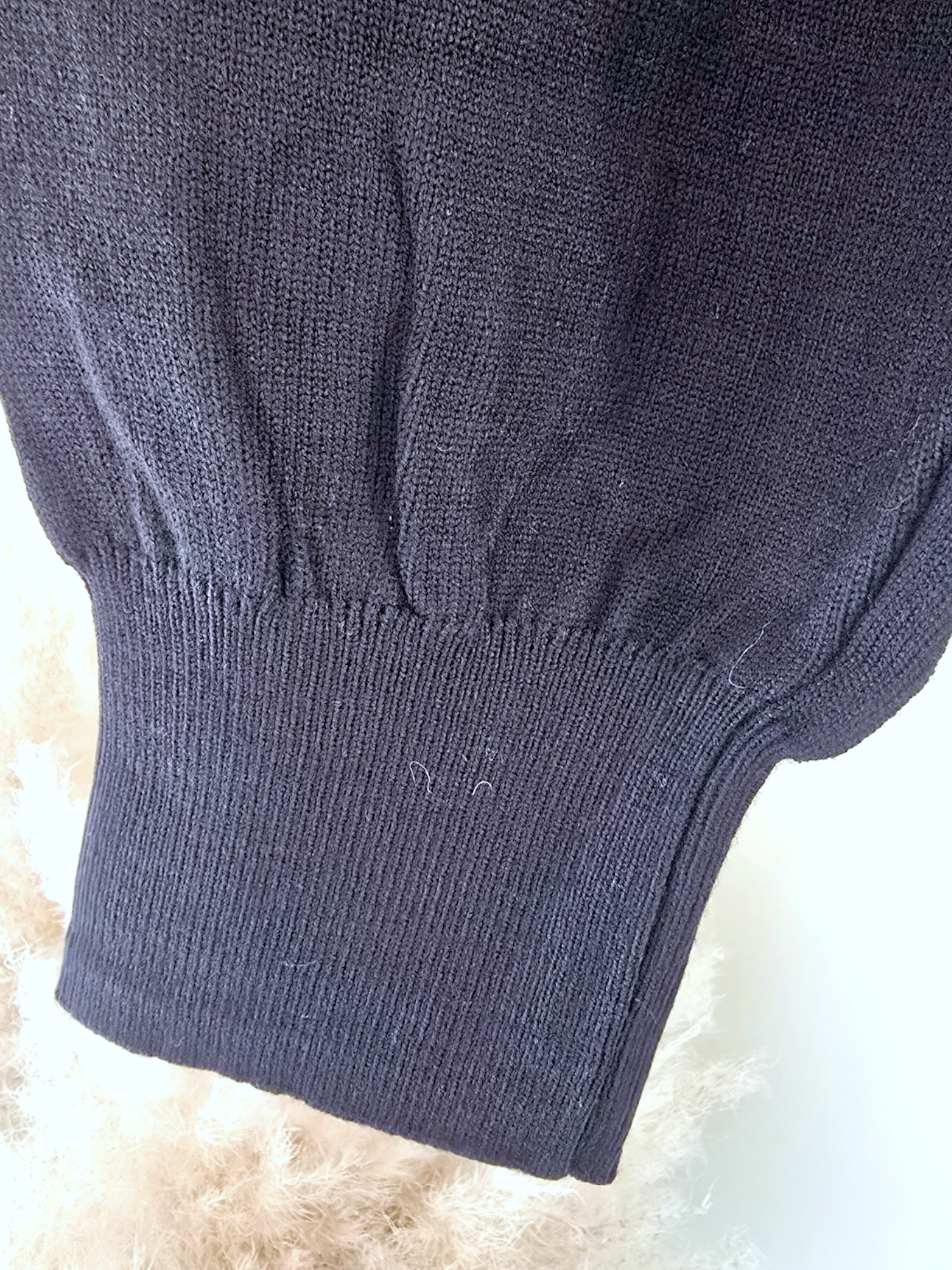 Jogg en maille noir