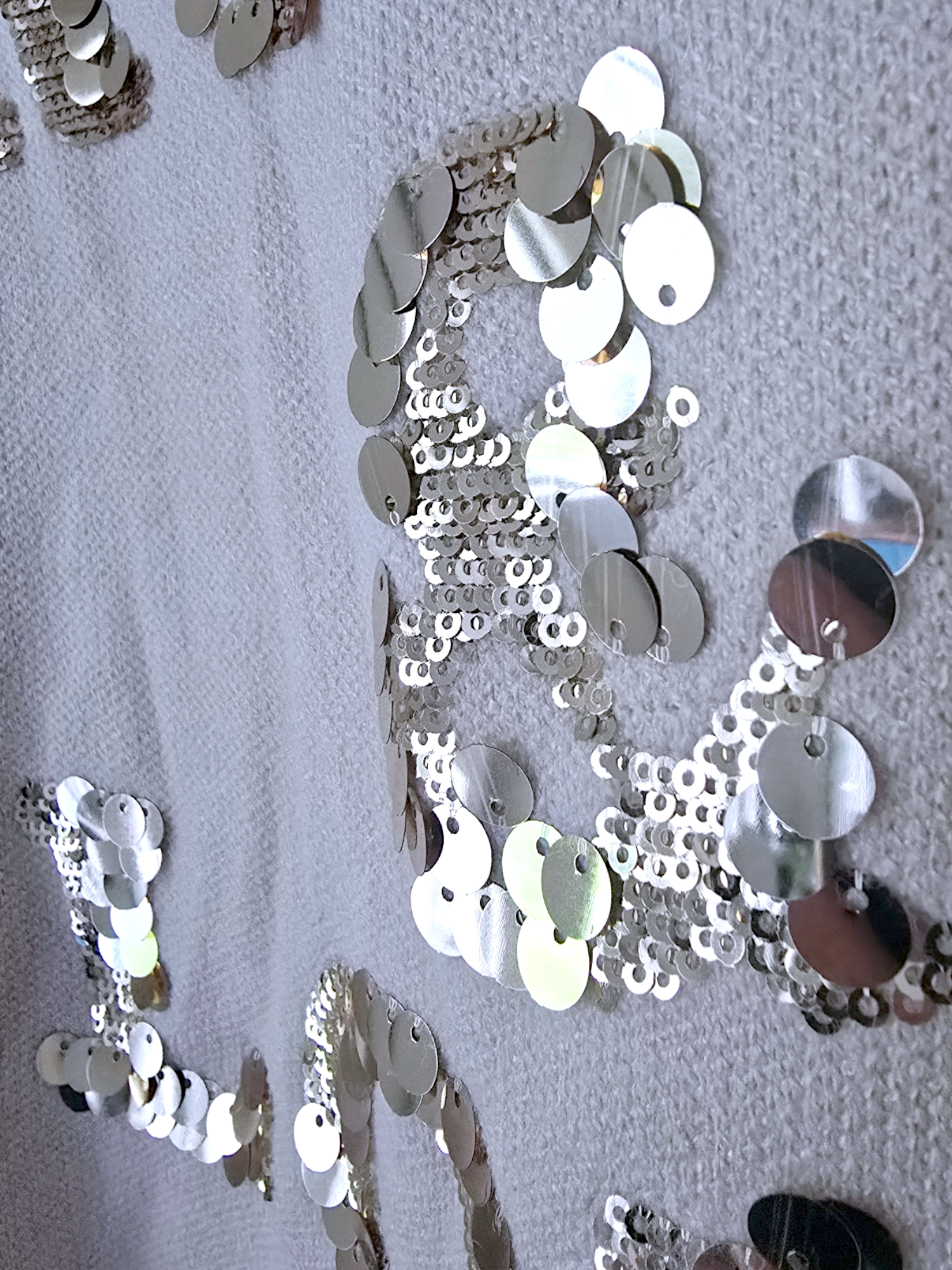 Sweat maille rock&amp;love beige clair