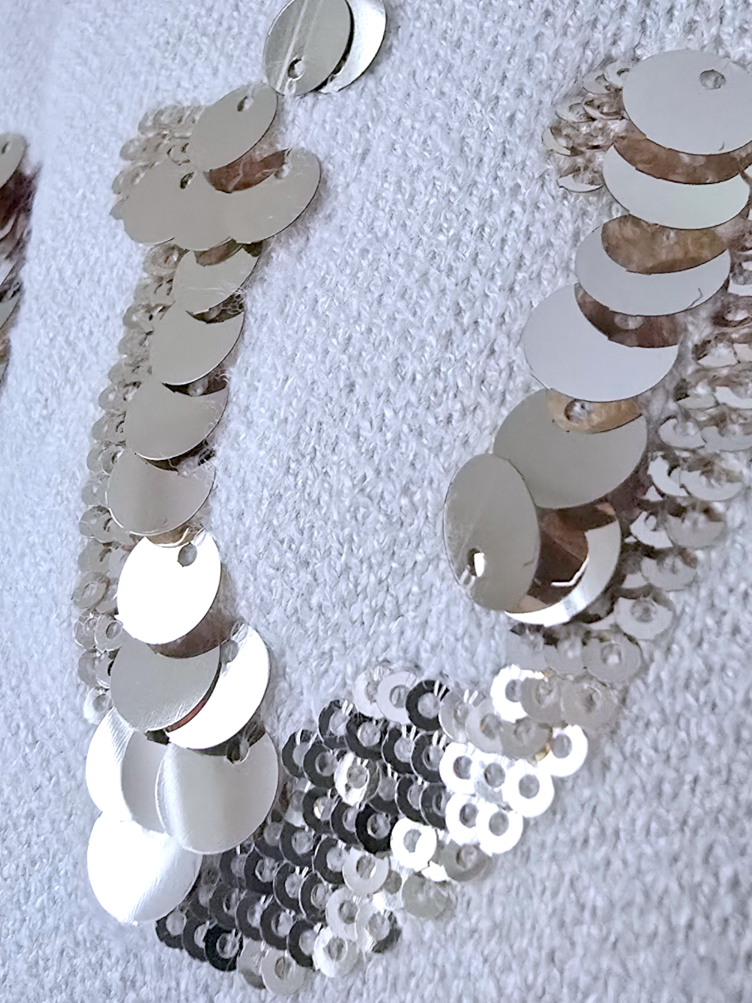 Sweat maille rock&amp;love beige clair