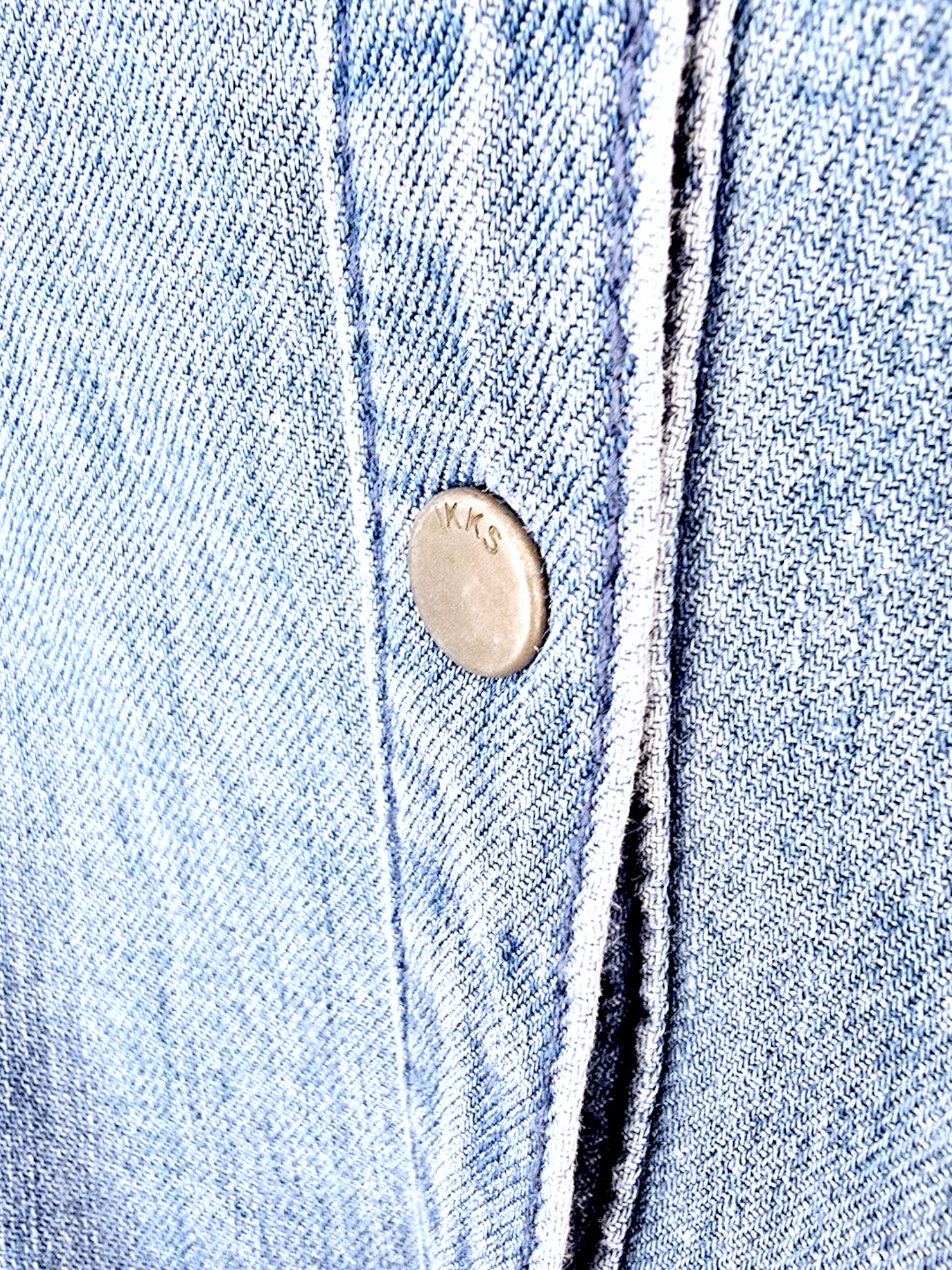 Chemise fine en denim