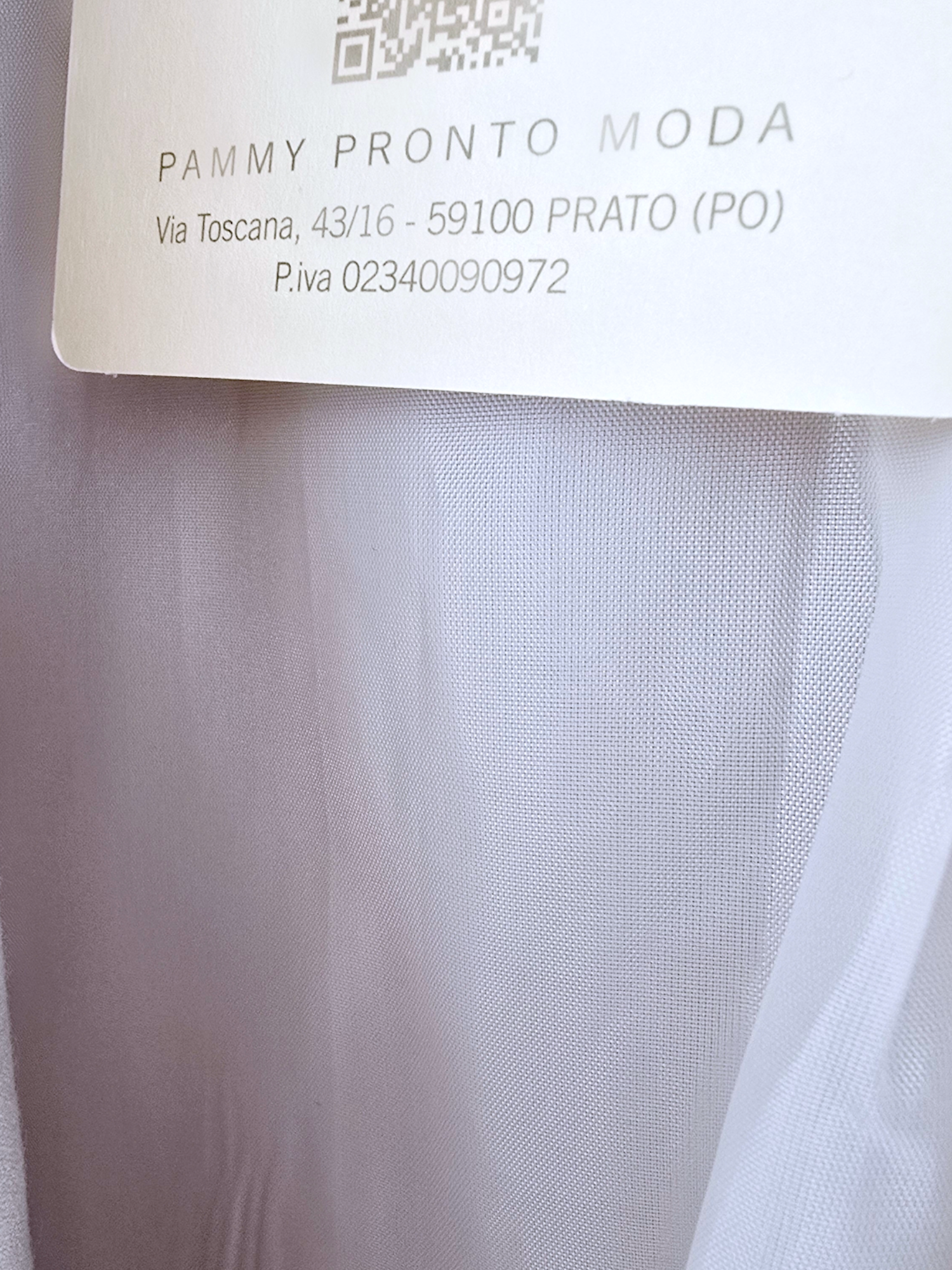 Veste tags boy écru