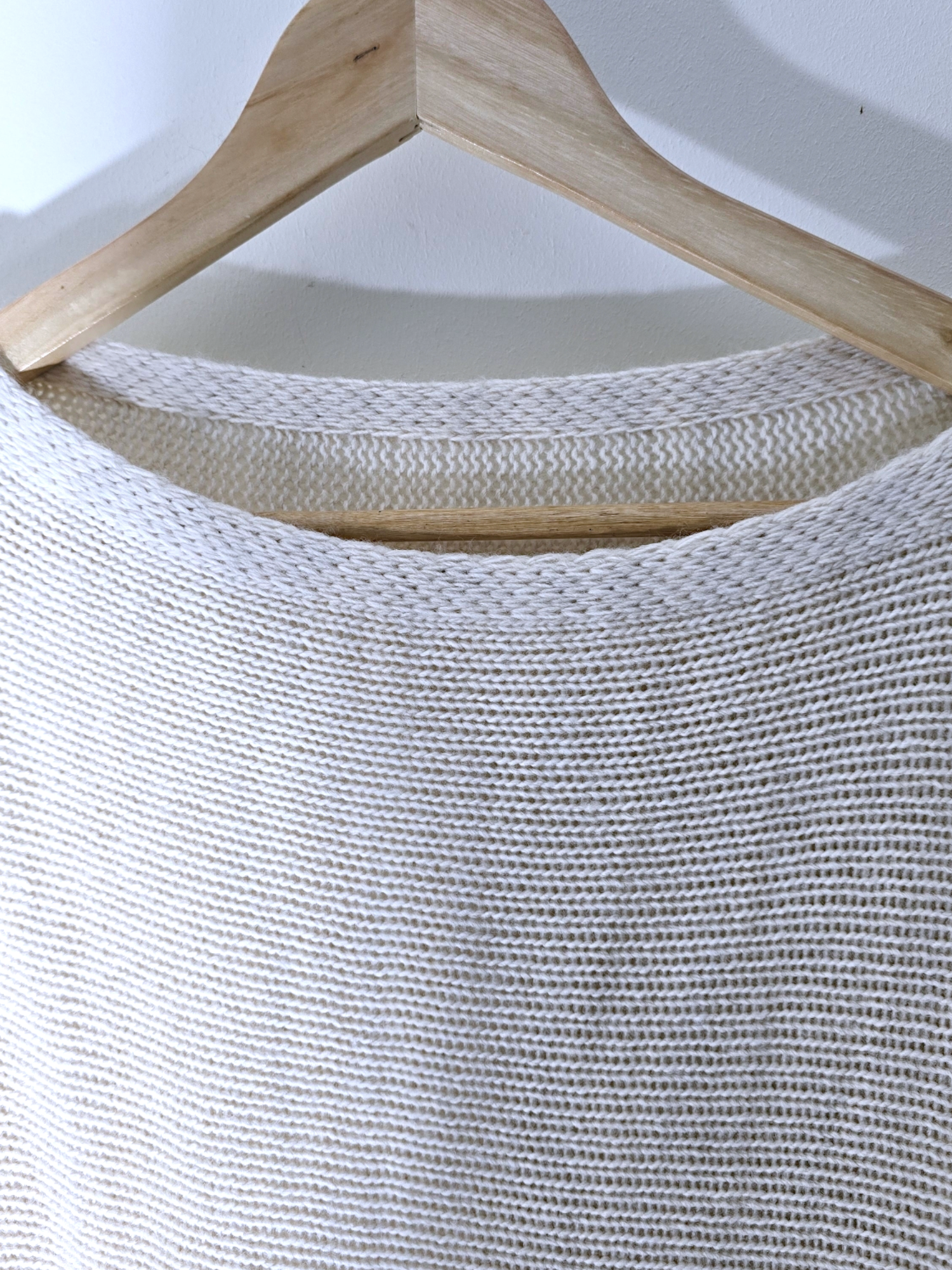 Robe pull beige clair