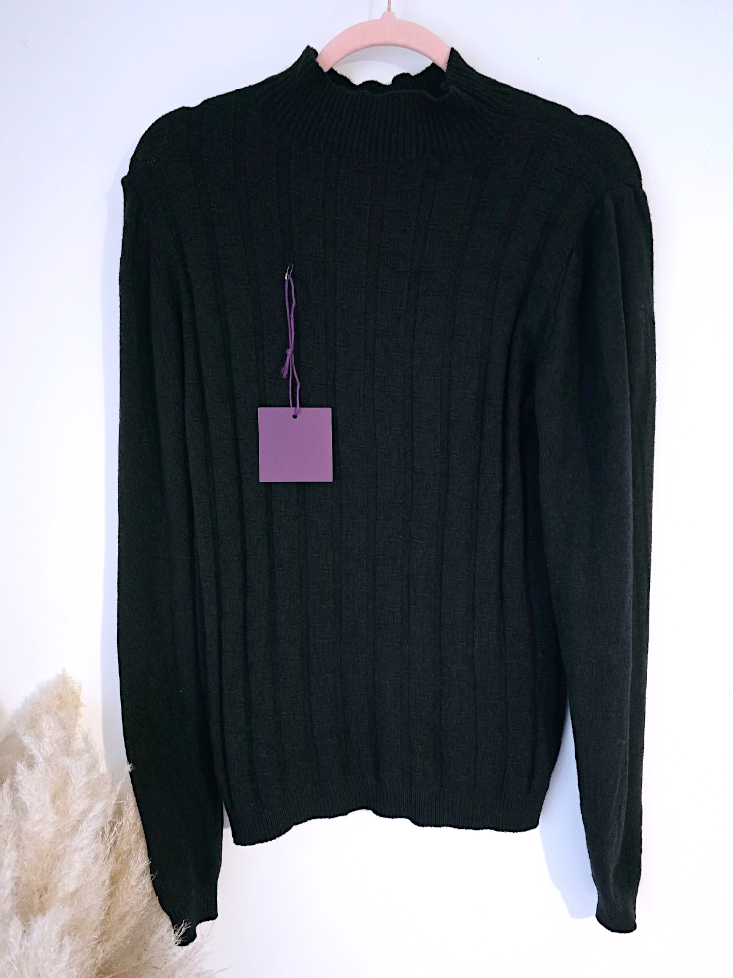 Pull col cheminé