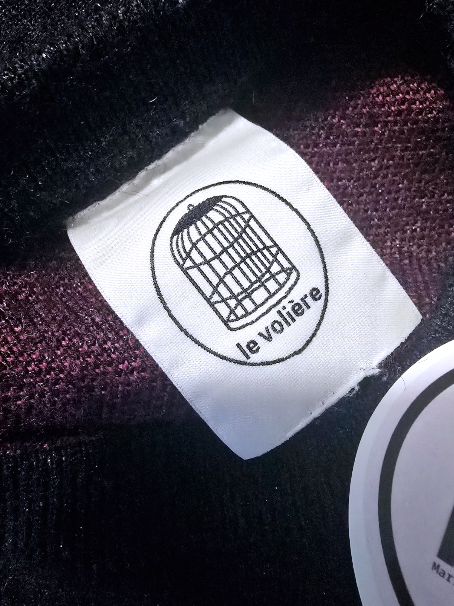 Pull cœur fuchsia