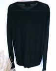Pull bouche bicolore