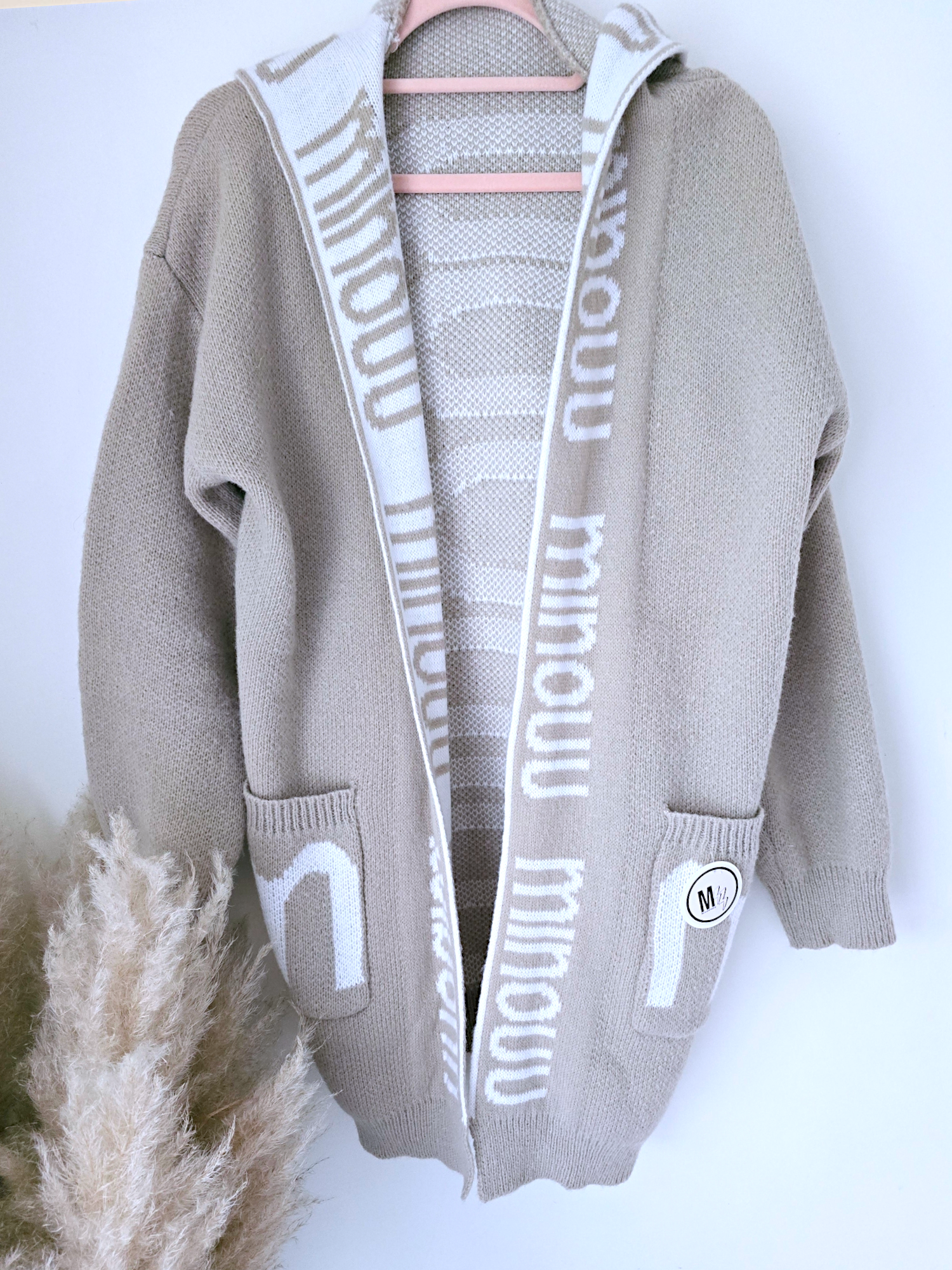 Gilet tags en maille