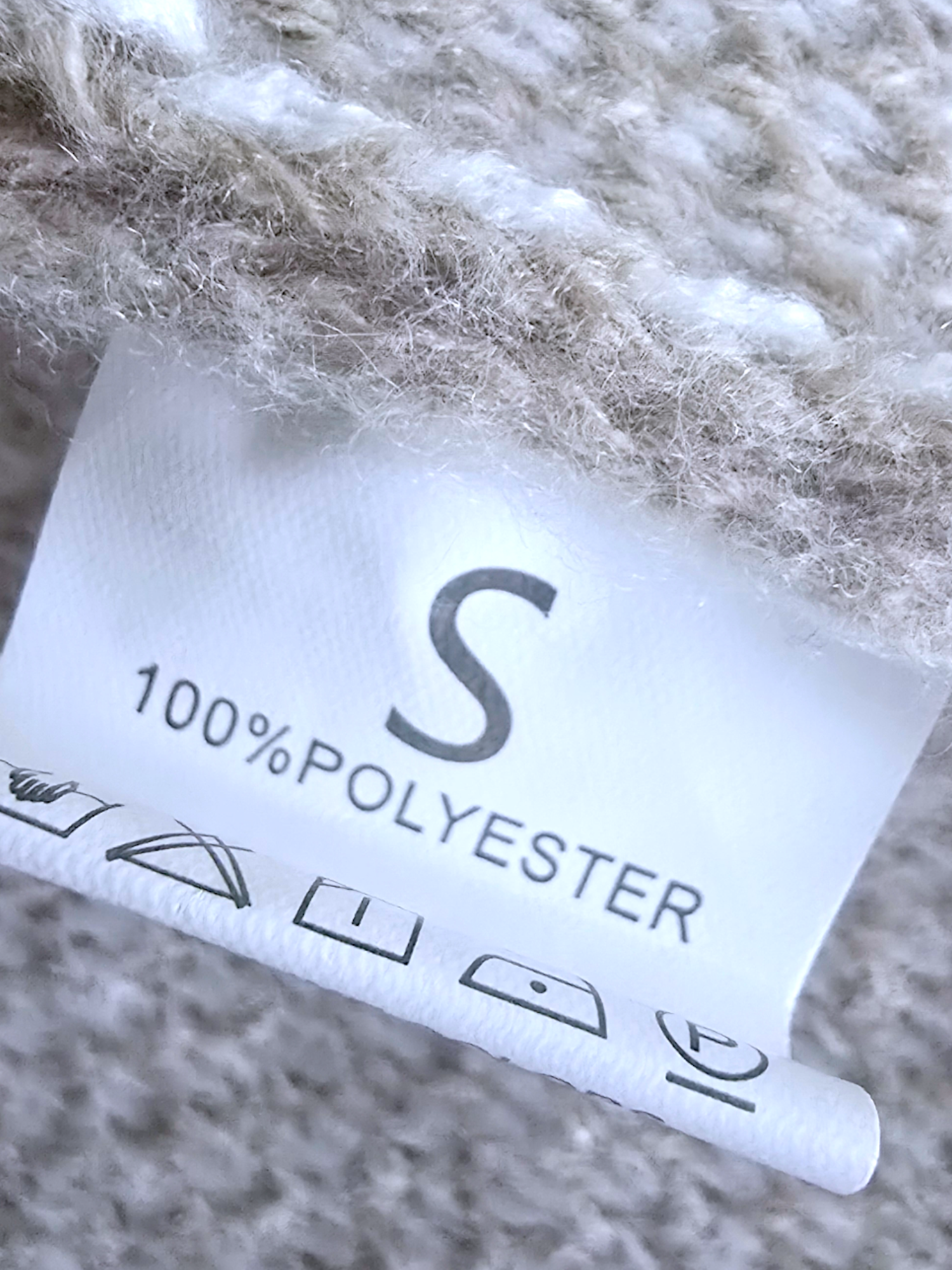 Gilet tags en maille