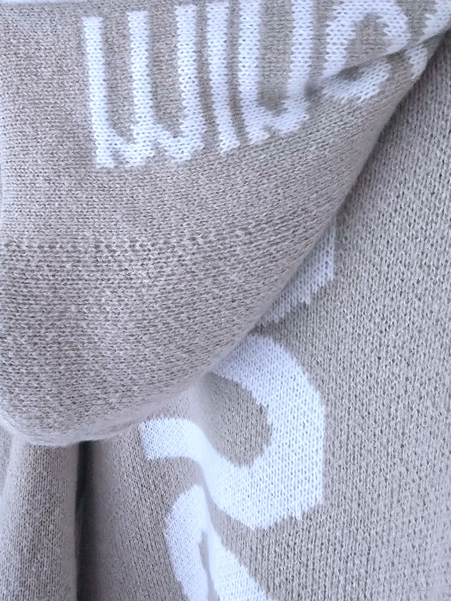 Gilet tags en maille