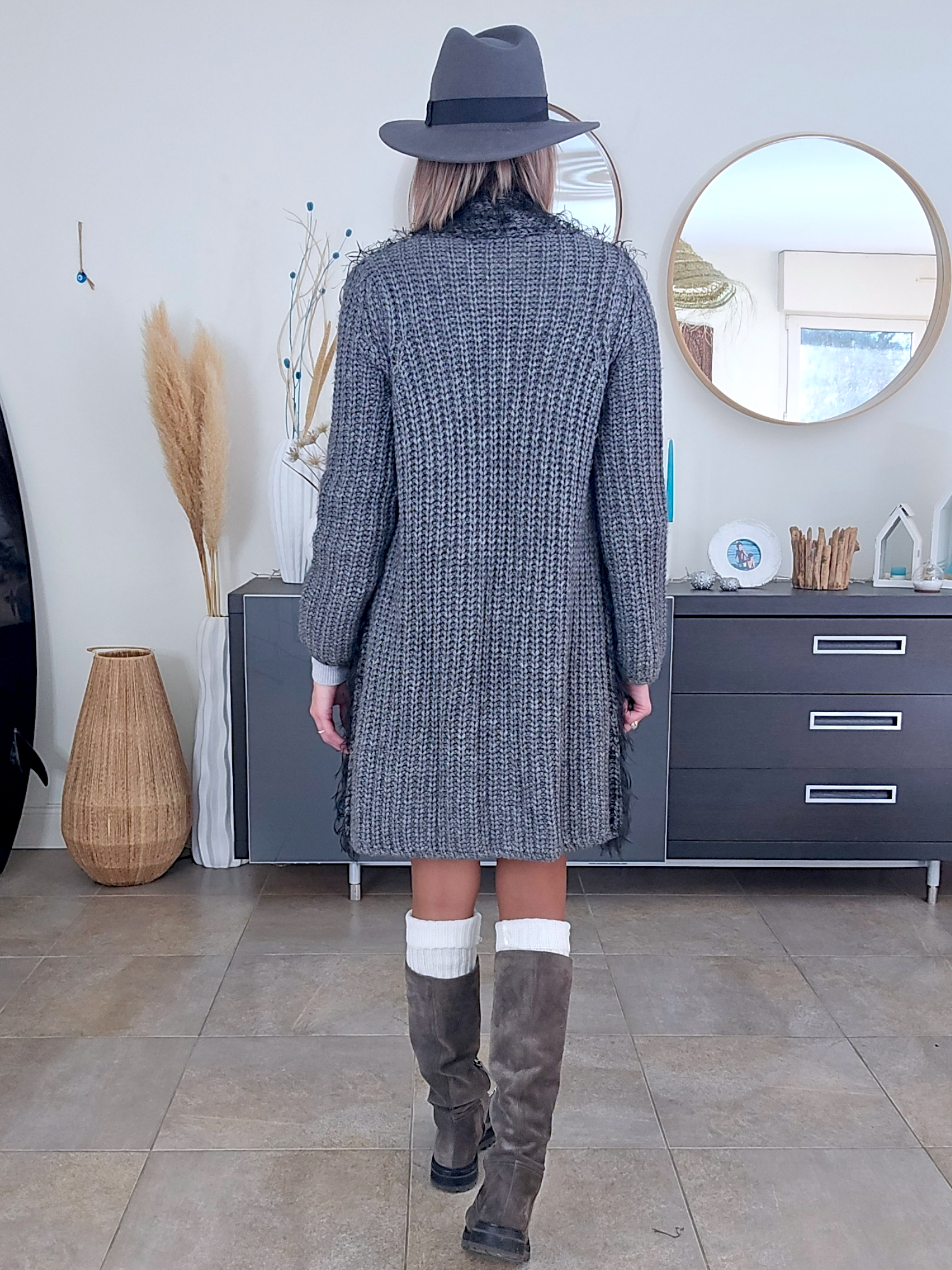 Gilet poilu