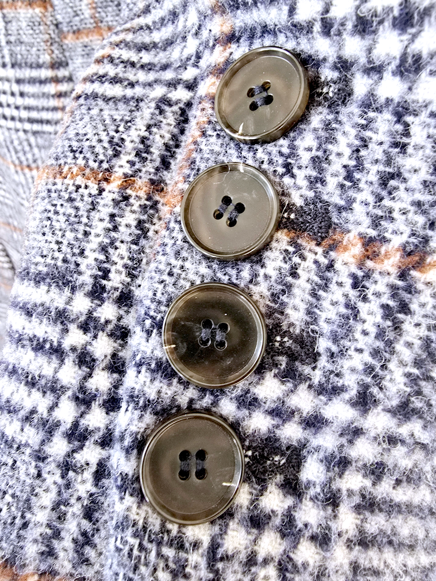 Manteau à carreaux