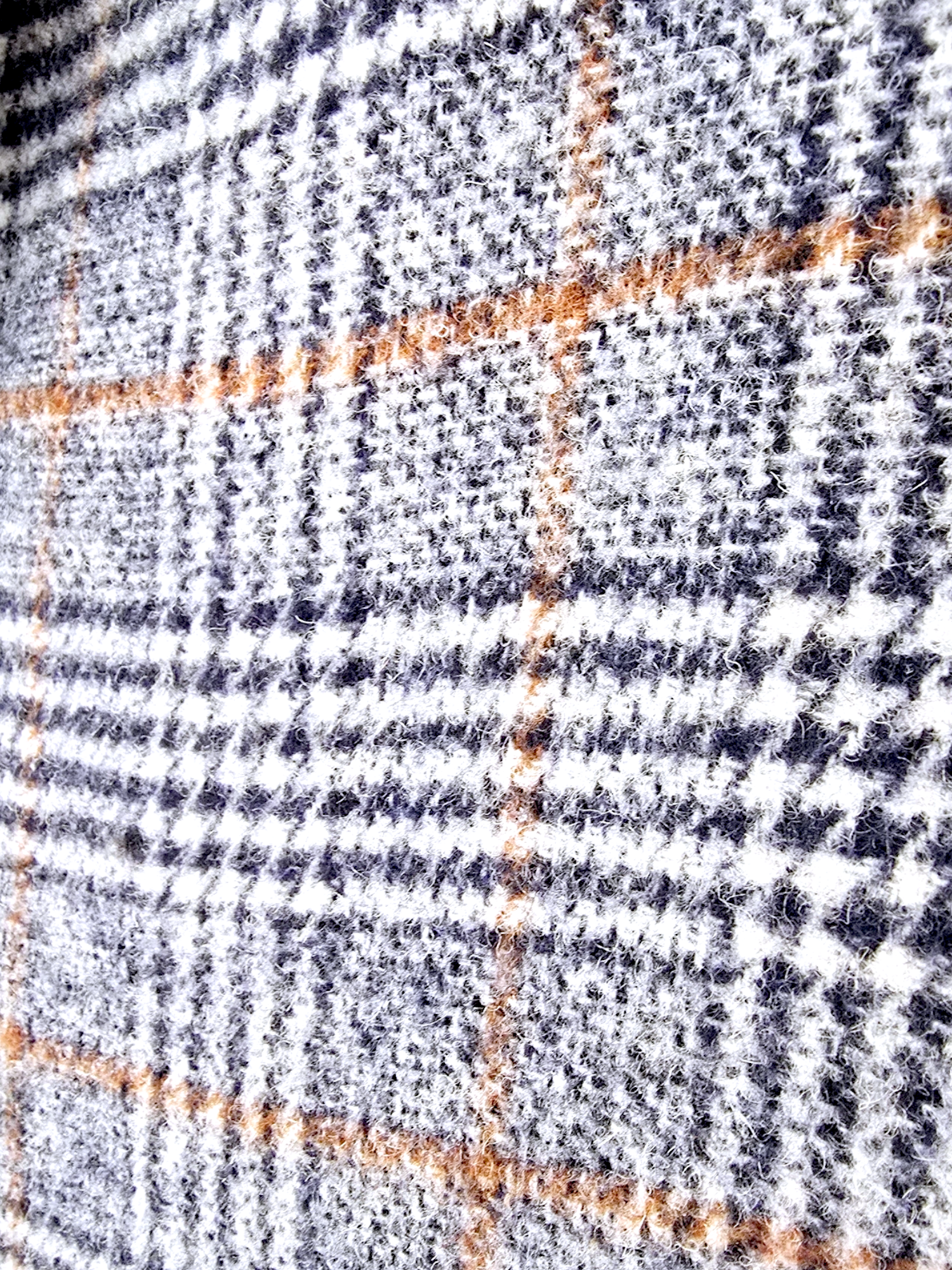 Manteau à carreaux