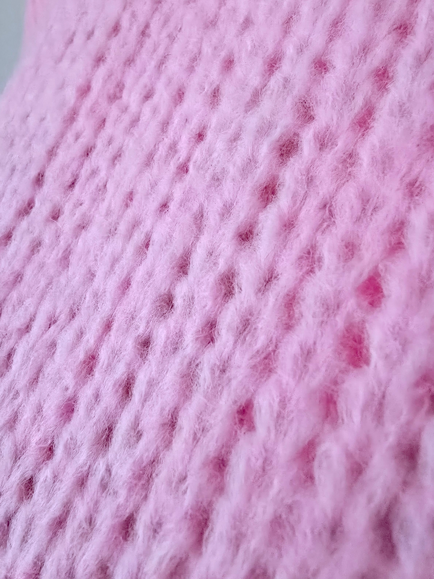 Cardigan bonbon double sens