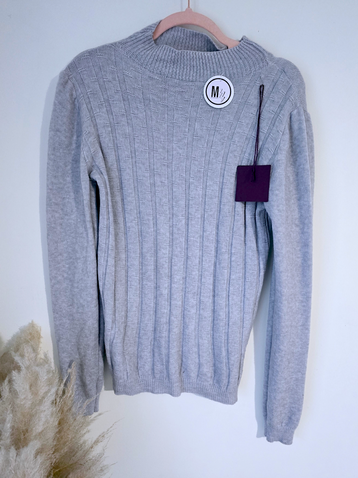 Pull col cheminé