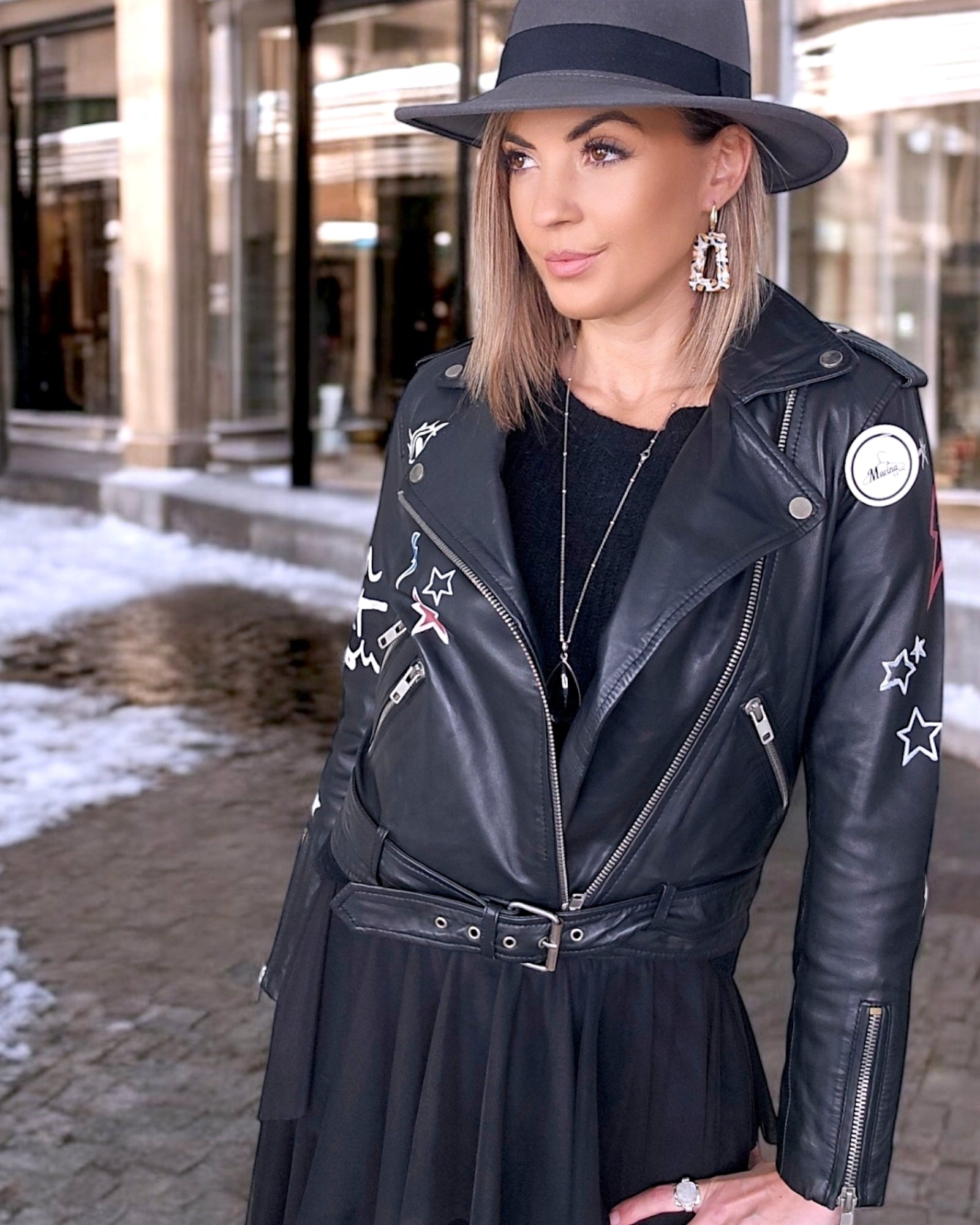 Perfecto cuir tags - 𝐌𝐚𝐫𝐢𝐧𝐚𝟒𝟒𝐟𝐚𝐦𝐢𝐥𝐲