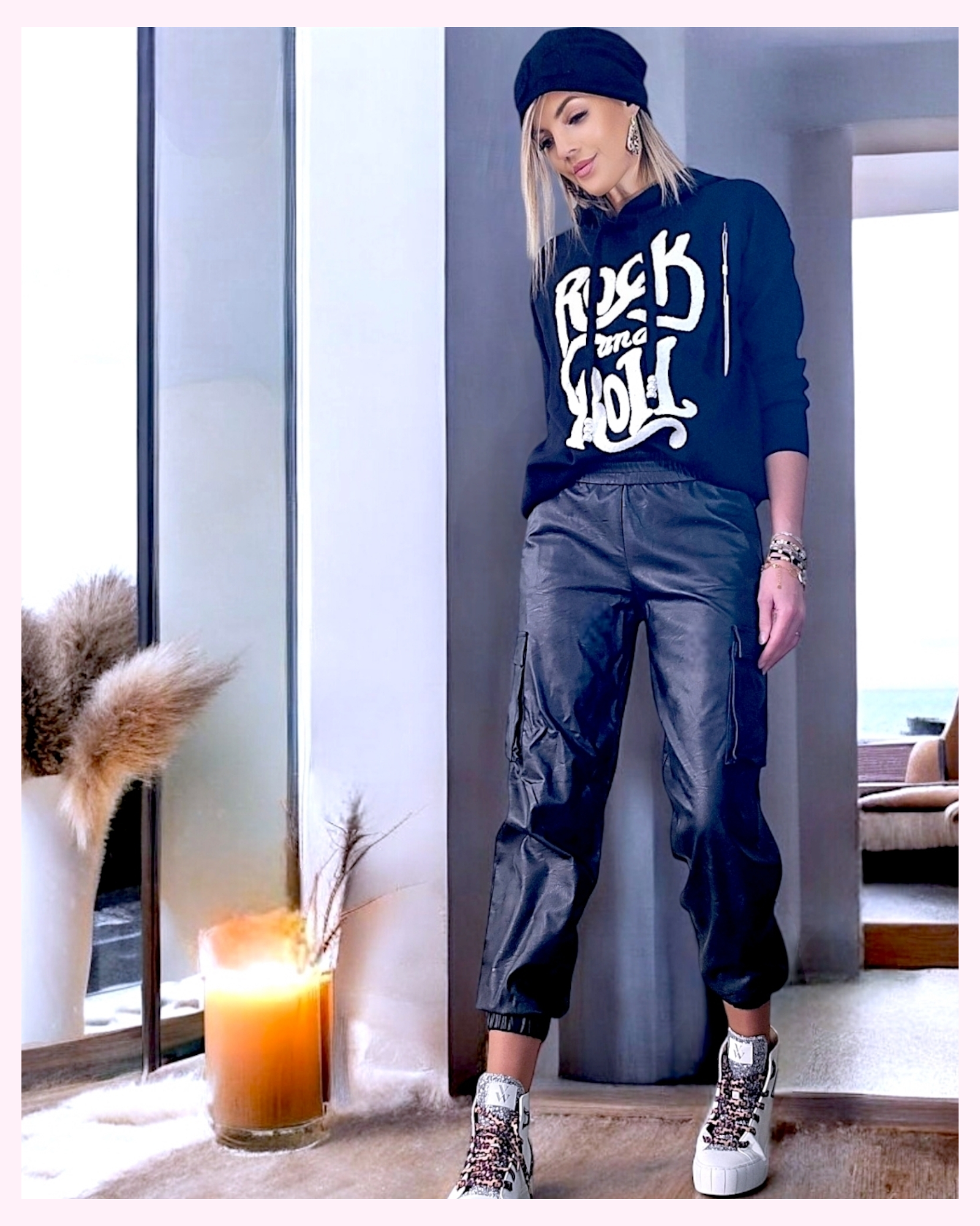 Pantalon jogg cargo