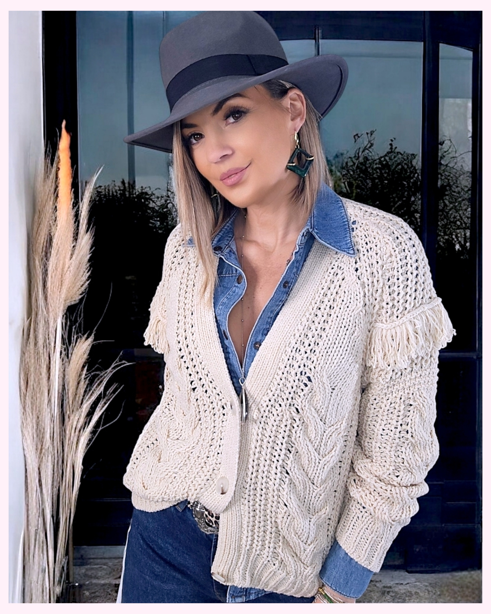Cardigan bohème