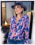 Chemise tye and dye