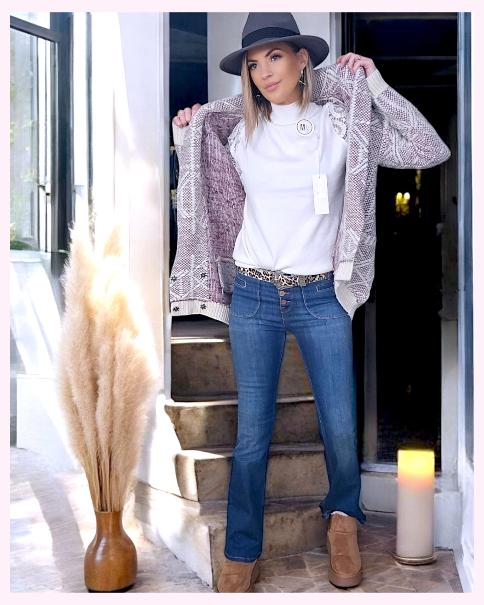Pull chic col cheminé